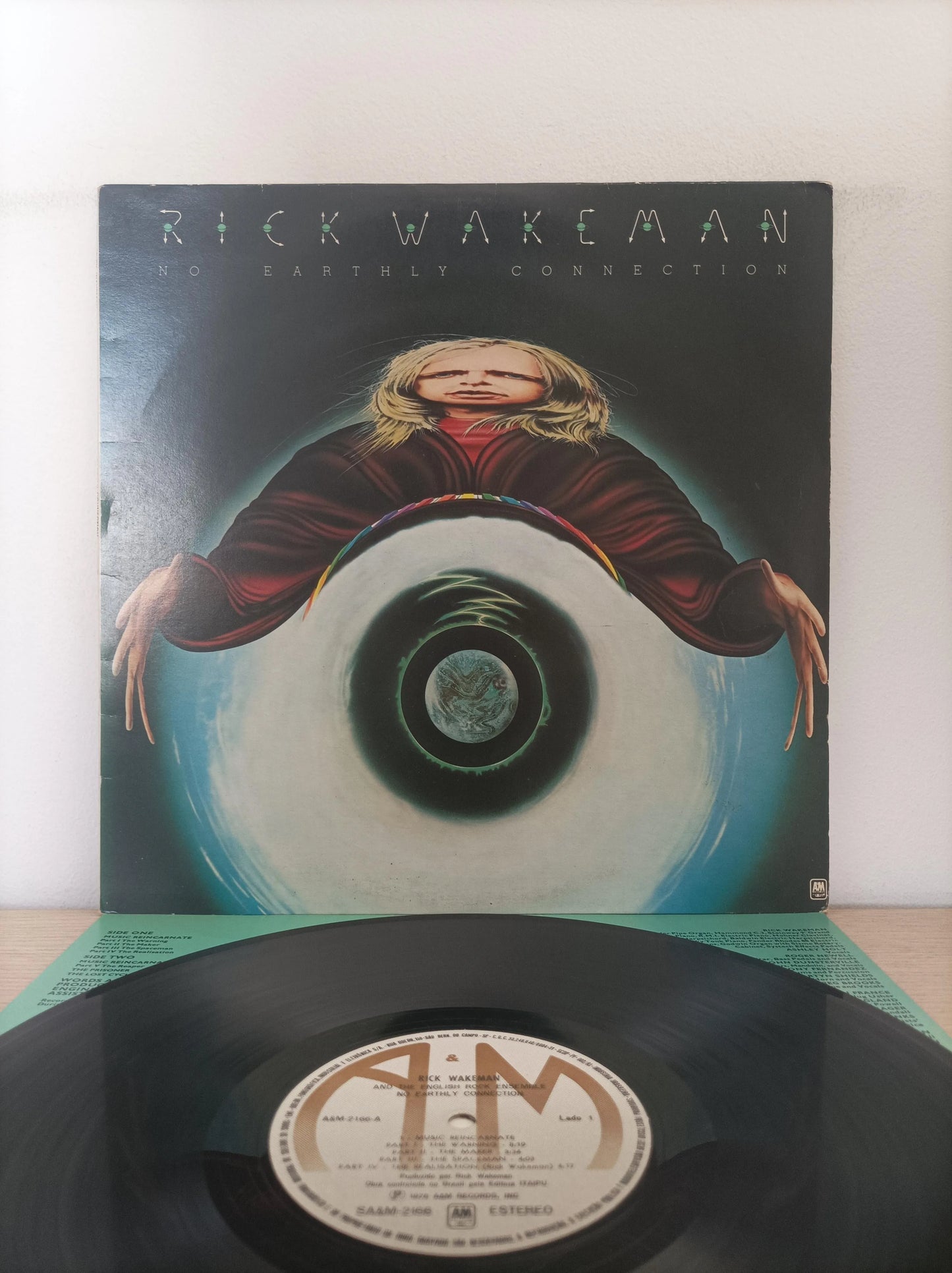 Lp Vinil Rick Wakeman No Earthly Connection Com Encarte