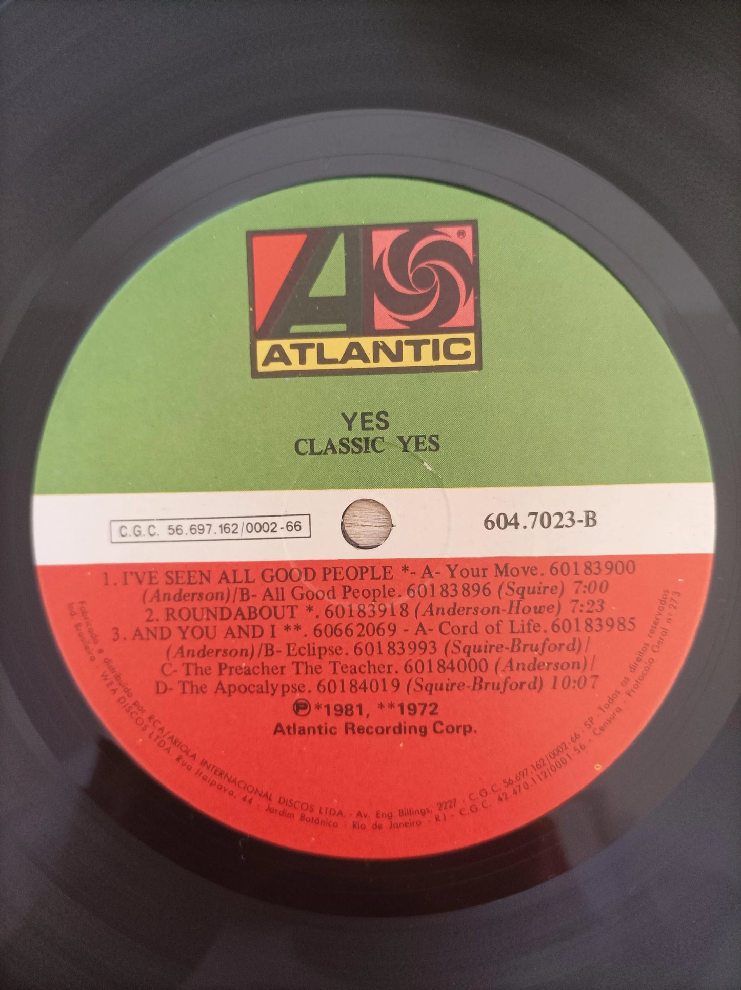 Lp Vinil Yes Classic
