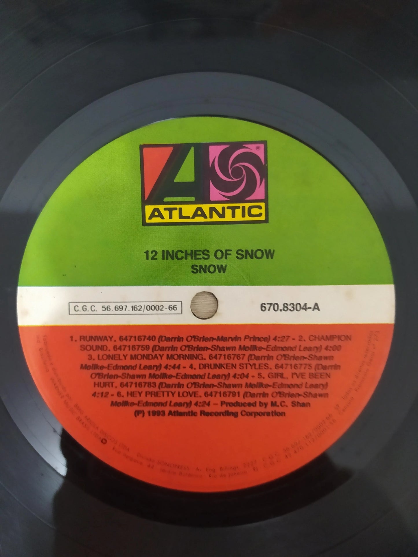 Lp Vinil Snow 12 Inches Of Snow