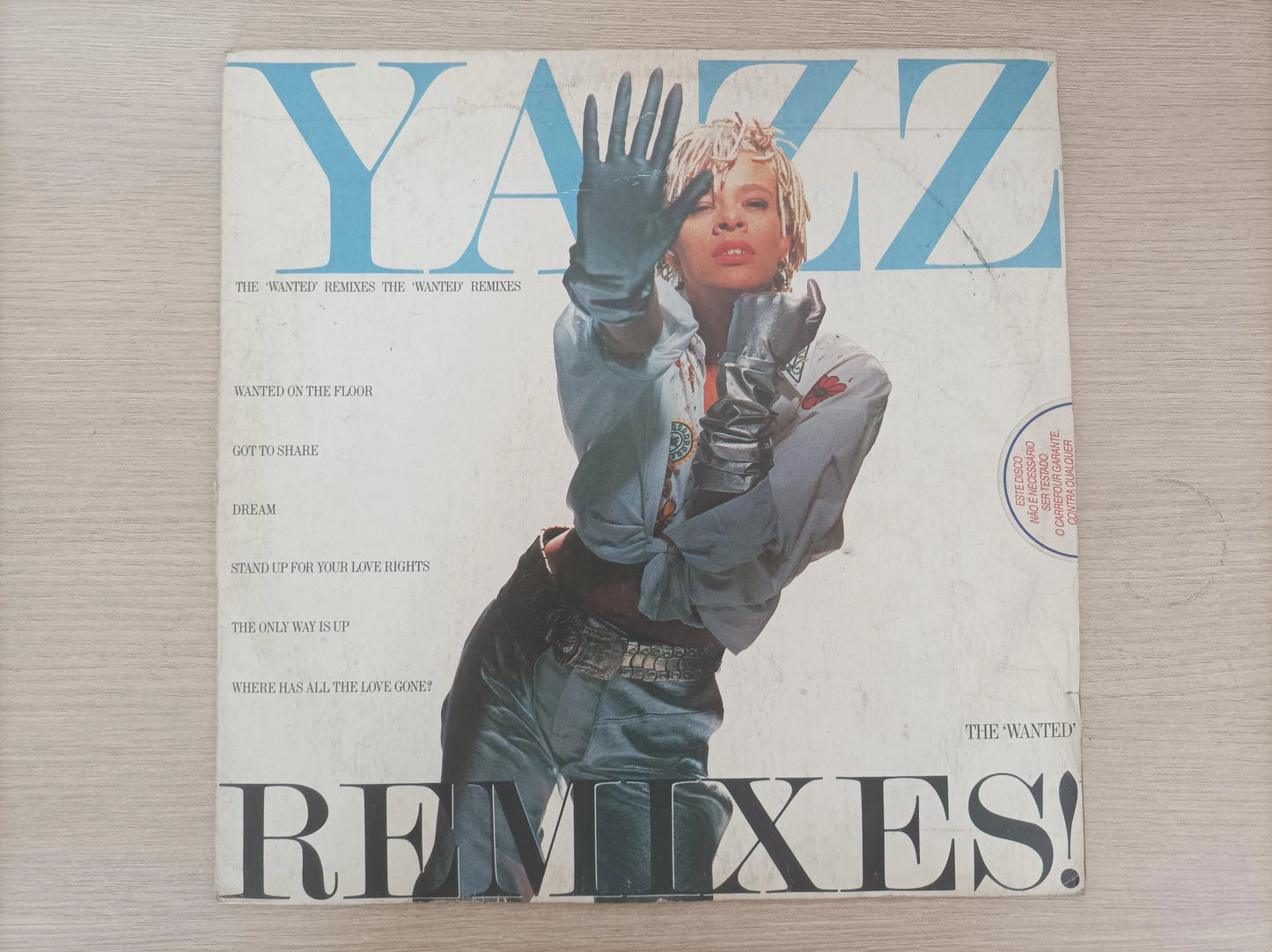 Lp Vinil Yazz The Wanted Remixes!