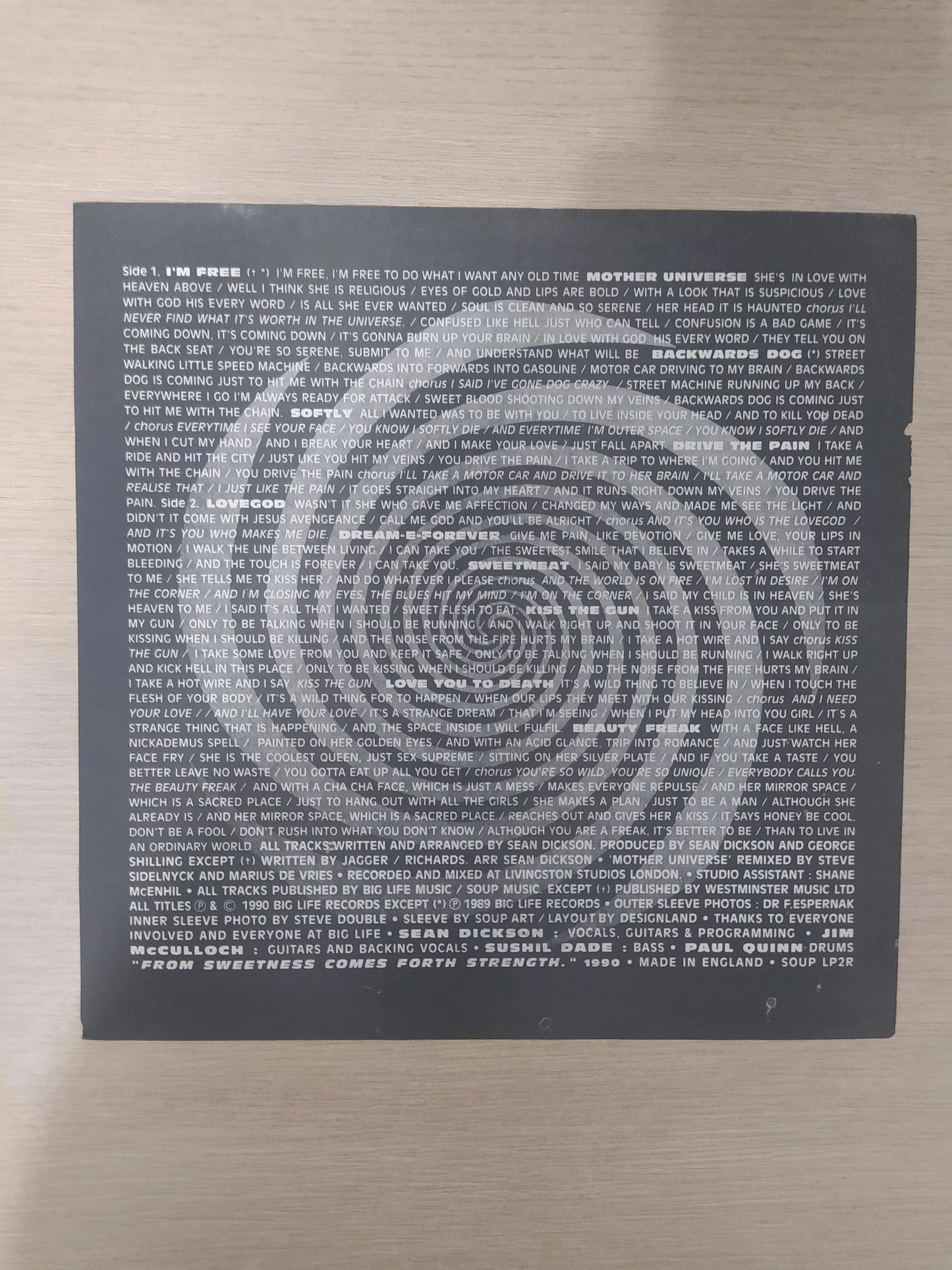 Lp Vinil The Soup Dragons Lovegod Com Encarte