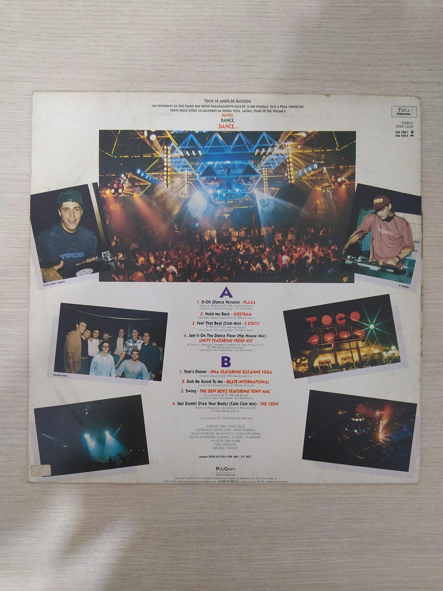 Lp Vinil Toco Dance Music II