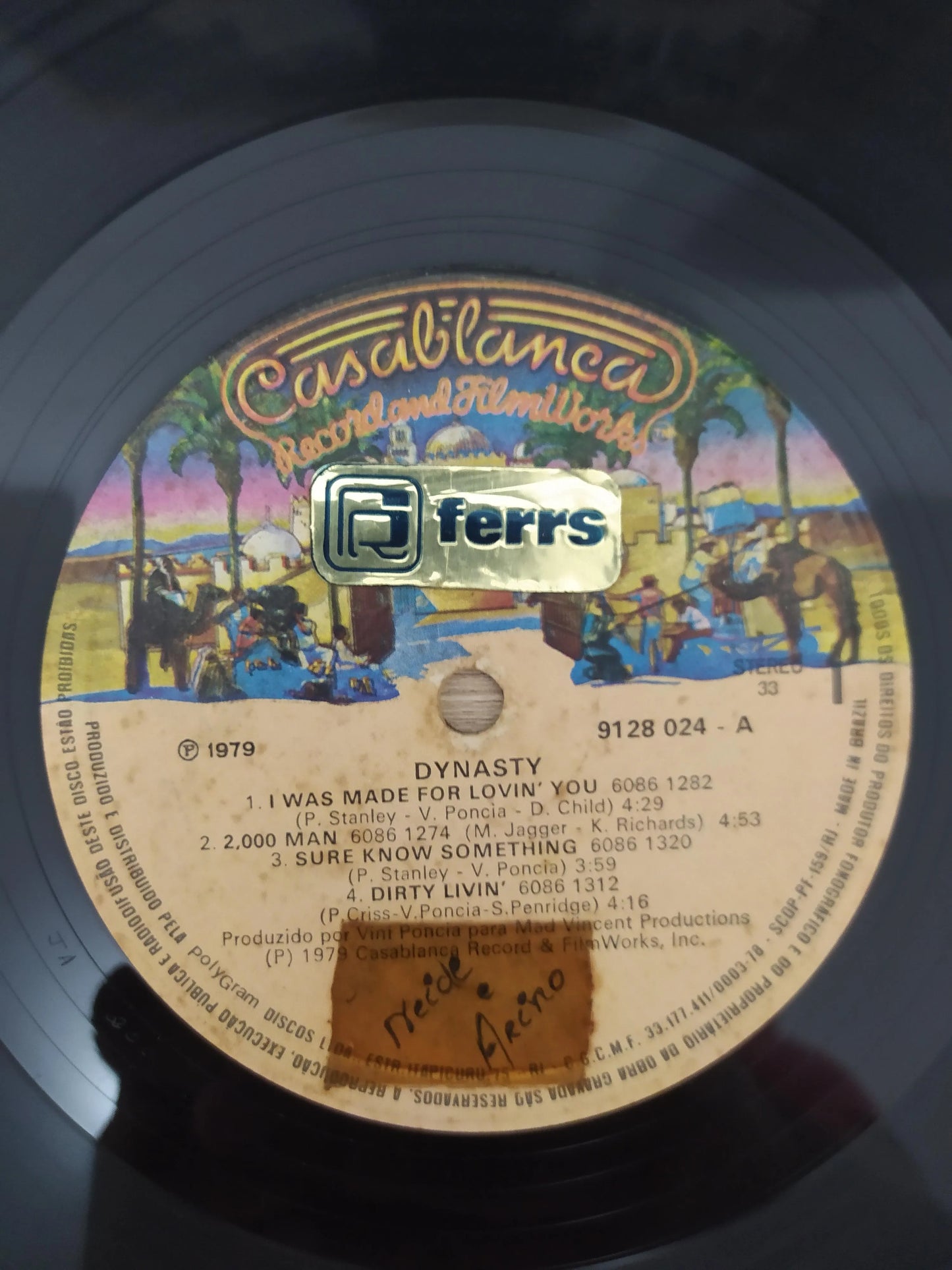 Lp Vinil Kiss Dynasty
