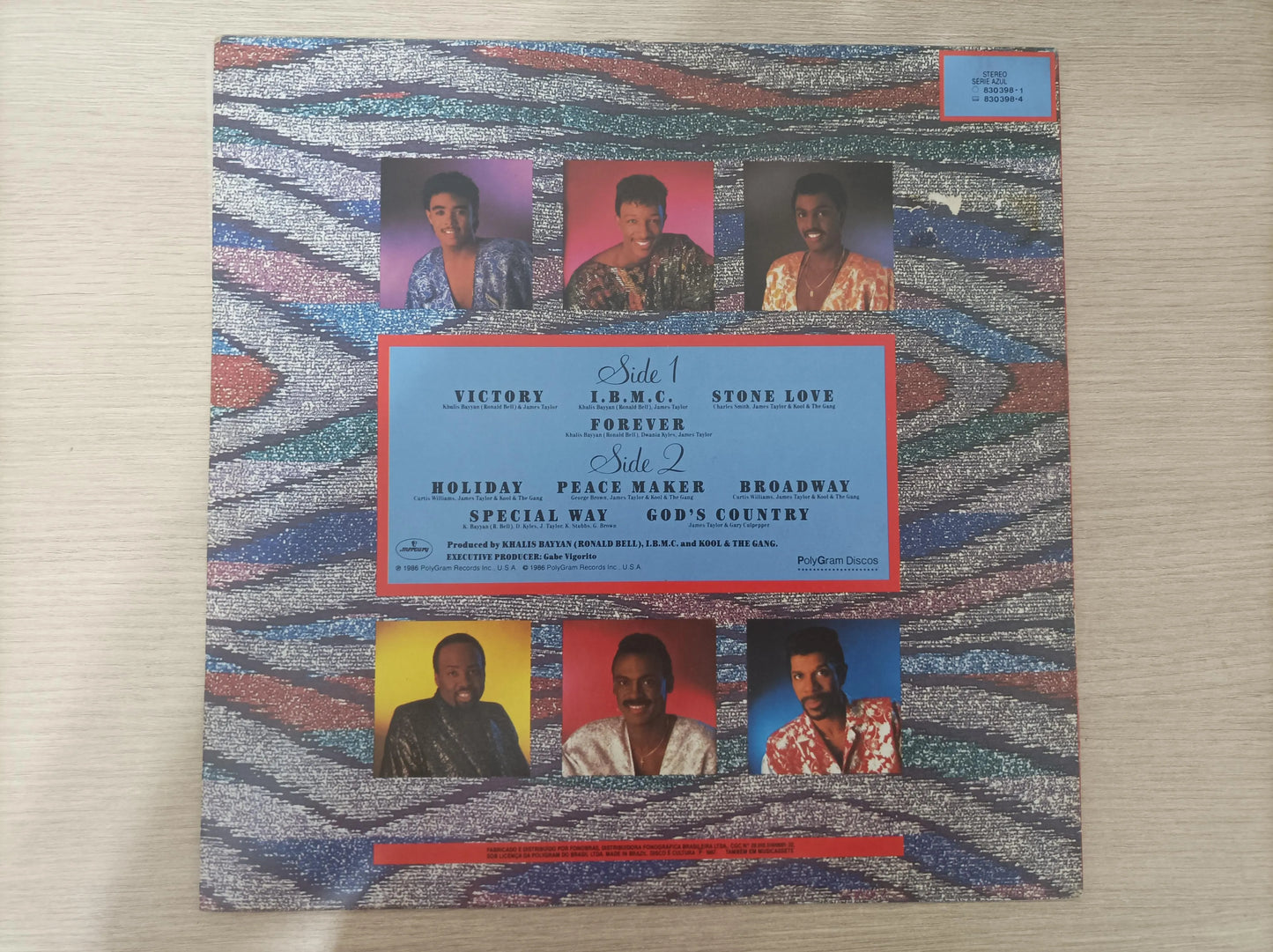Lp Vinil Kool & The Gang Forever Com Encarte