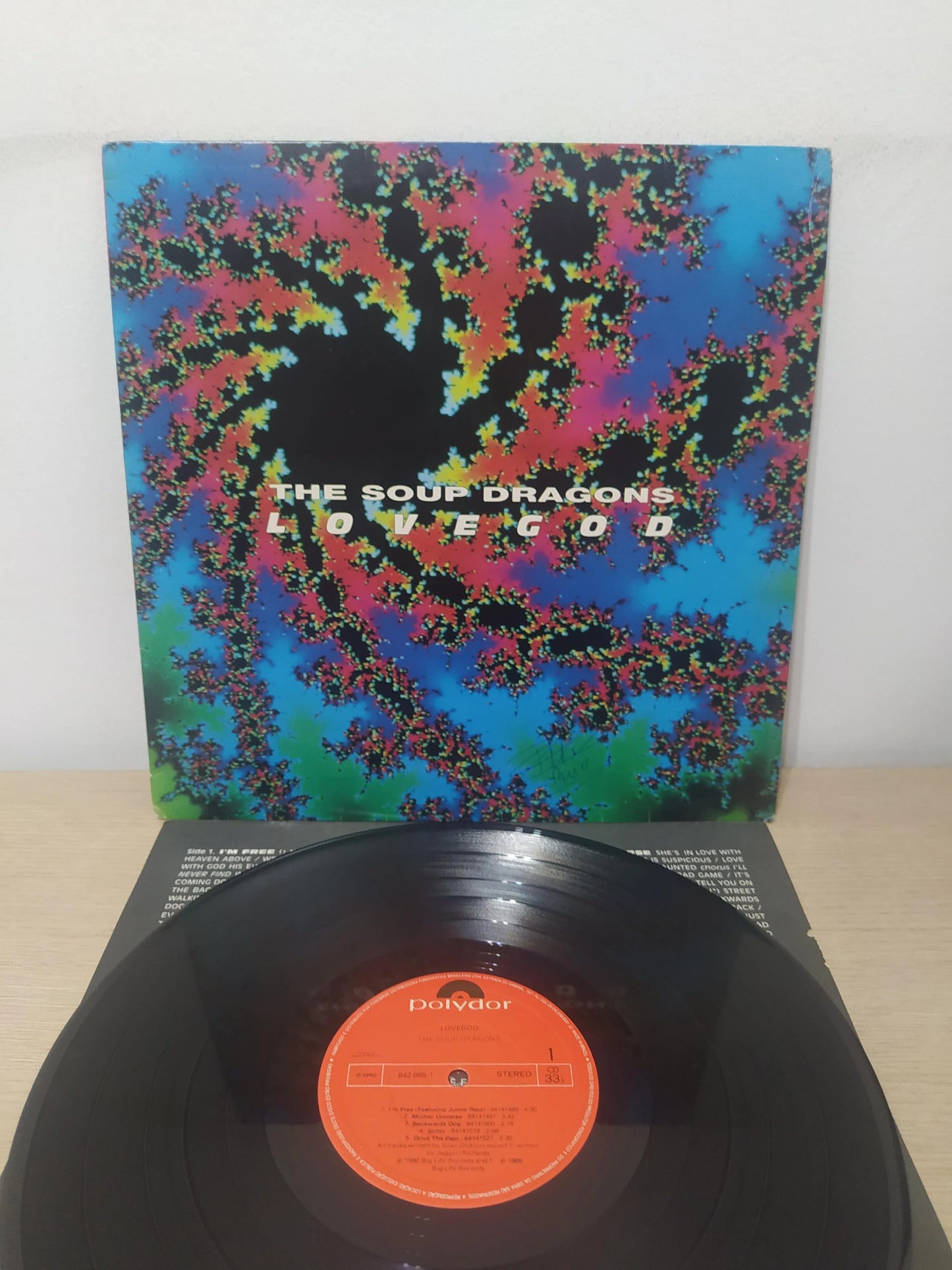 Lp Vinil The Soup Dragons Lovegod Com Encarte