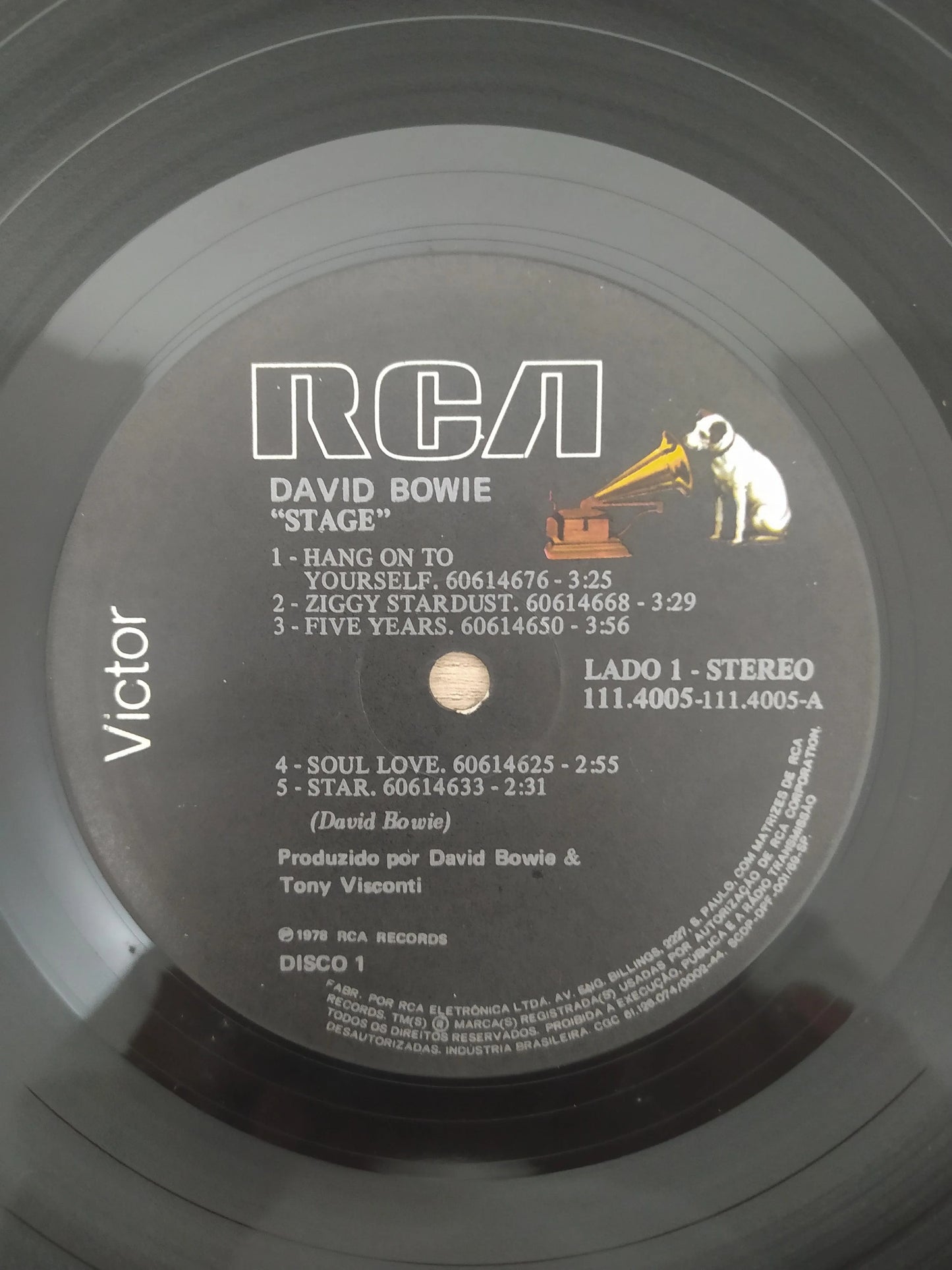 Lp Vinil David Bowie Stage Duplo