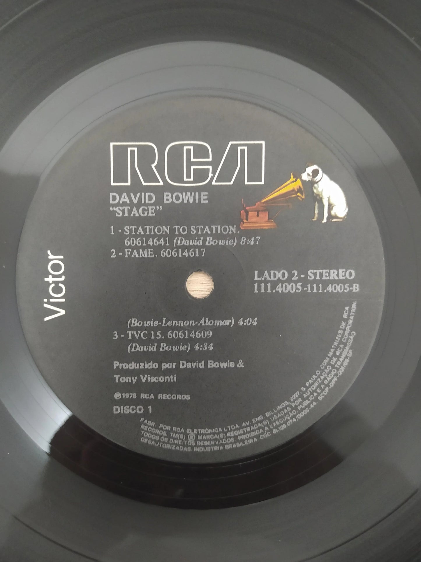 Lp Vinil David Bowie Stage Duplo