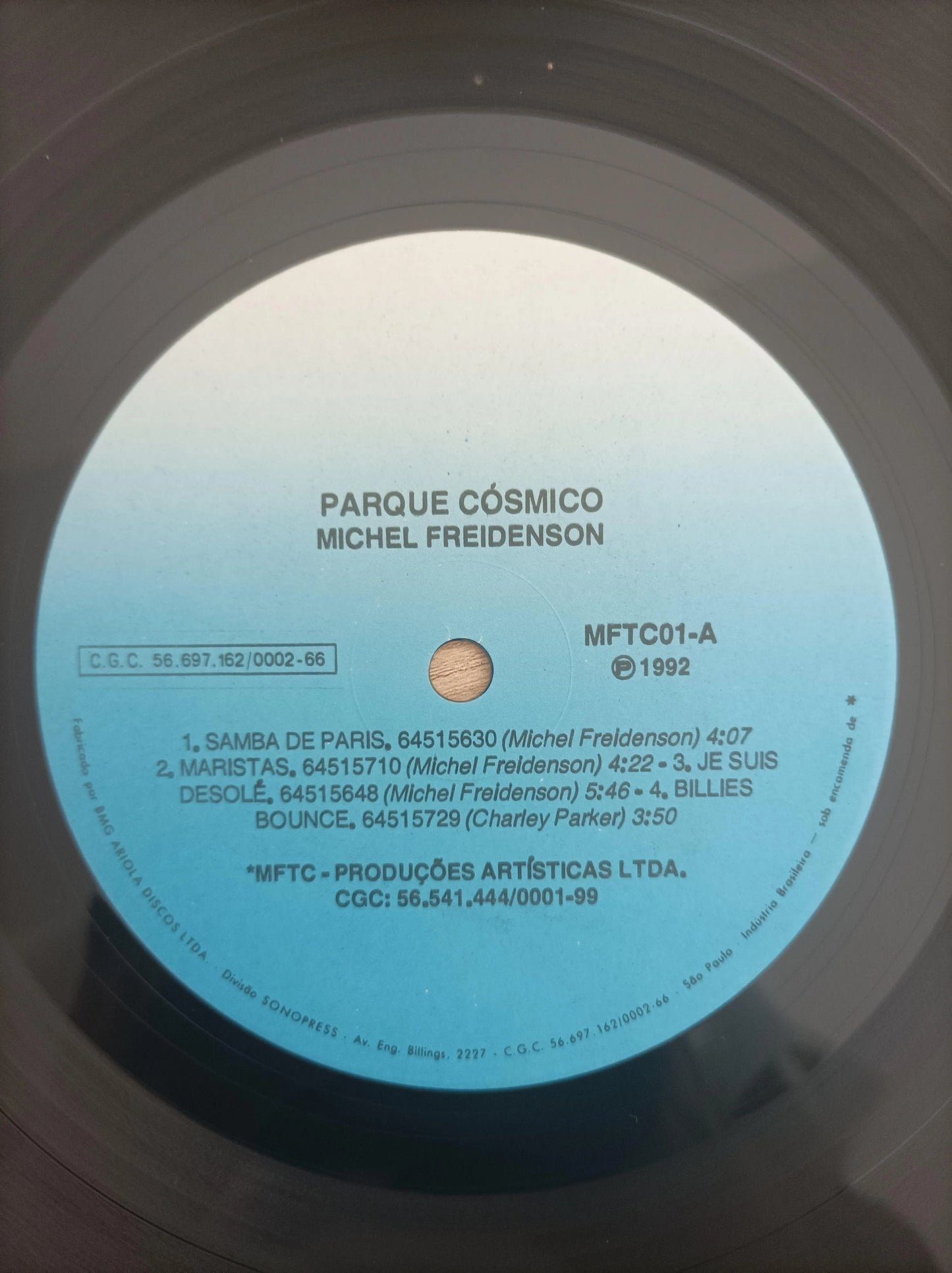 Lp Vinil Michel Freidenson Parque Cósmico