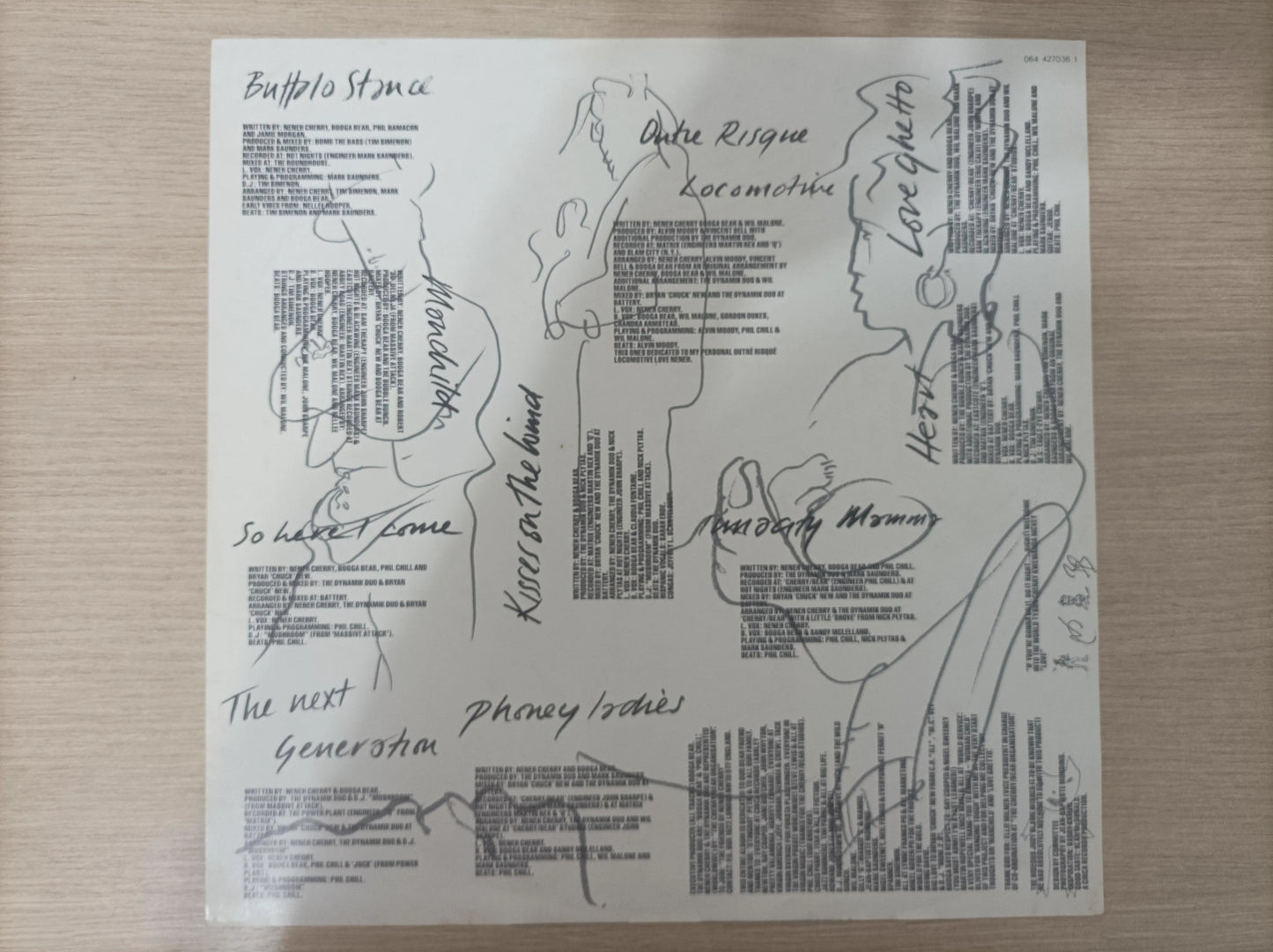 Lp Vinil Neneh Cherry Raw Like Sushi Com Encarte