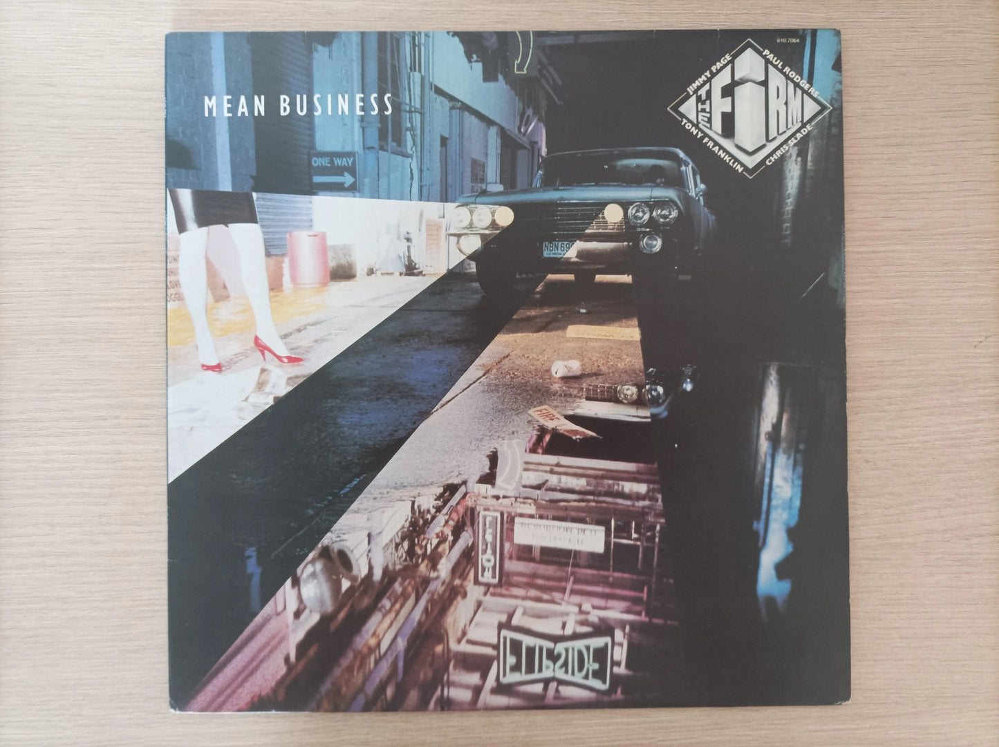 Lp Vinil The Firm Mean Business Com Encarte