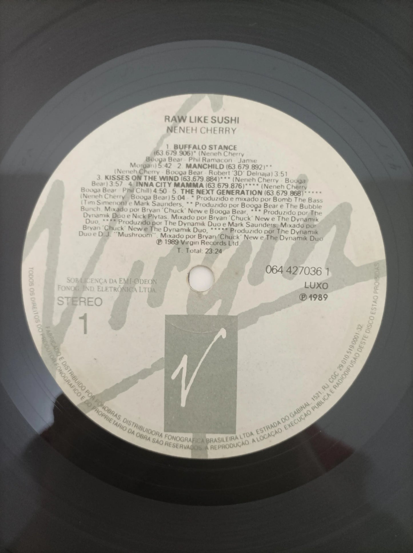 Lp Vinil Neneh Cherry Raw Like Sushi Com Encarte