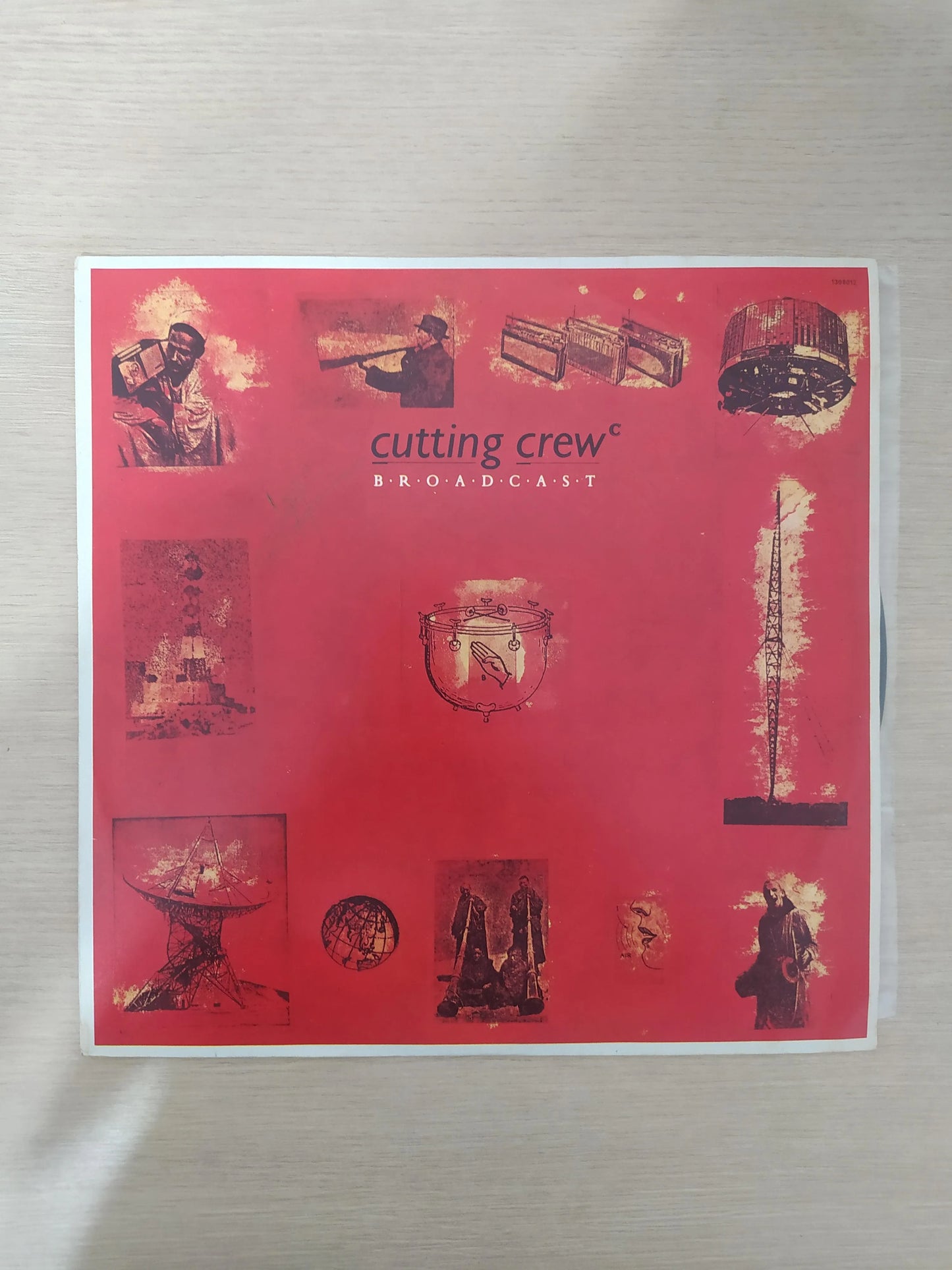 Lp Vinil Cutting Crew Broadcast Com Encarte