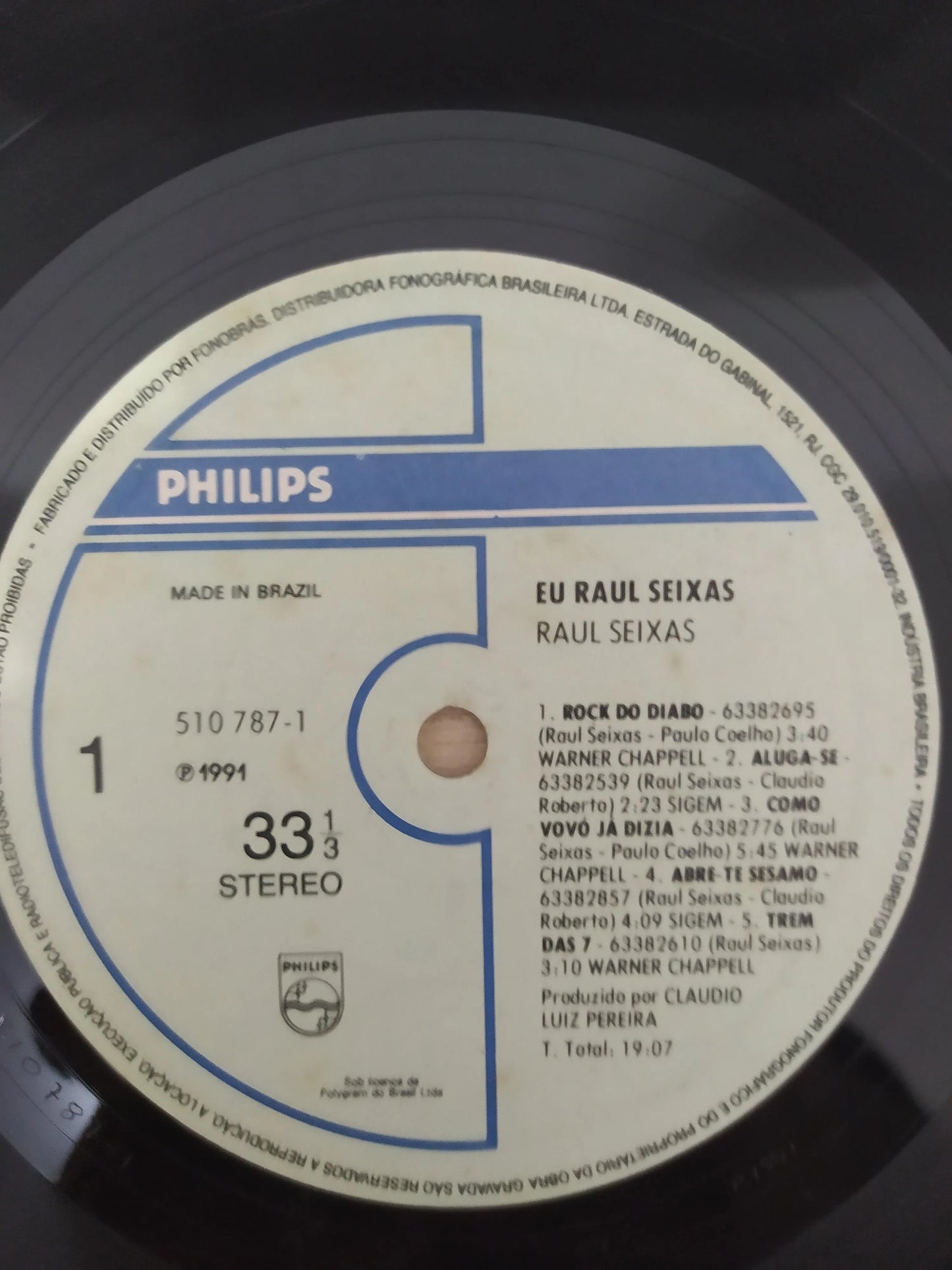 Lp Vinil Raul Seixas Eu Raul Seixas Praia Do Gonzaga, Leia