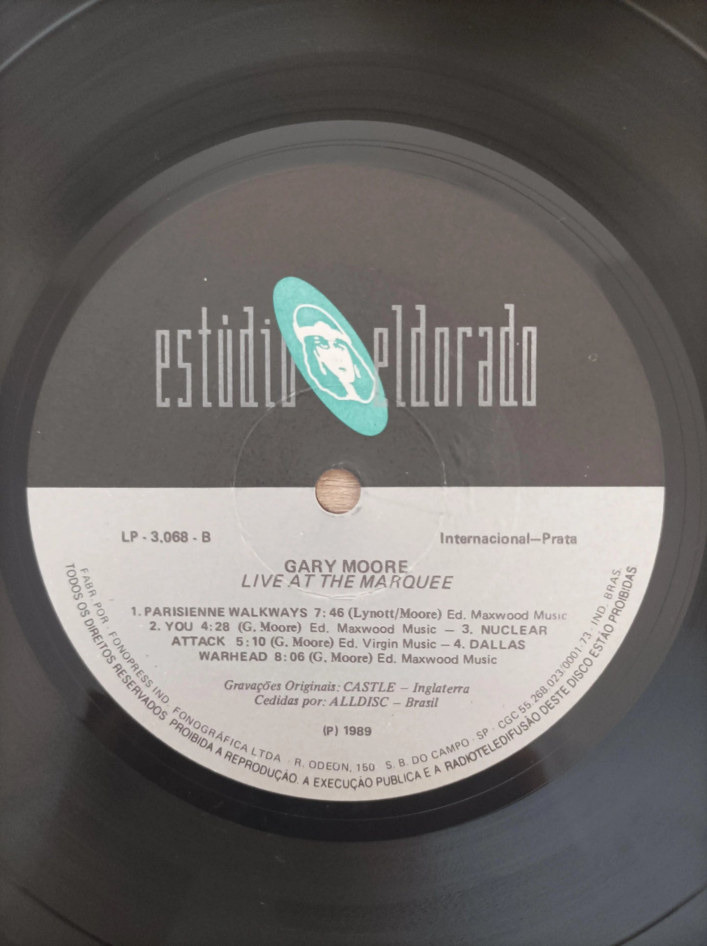 Lp Vinil Gary Moore Live At The Marquee