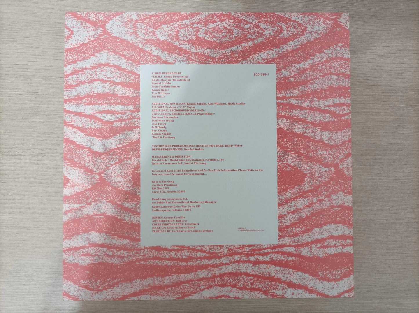Lp Vinil Kool & The Gang Forever Com Encarte