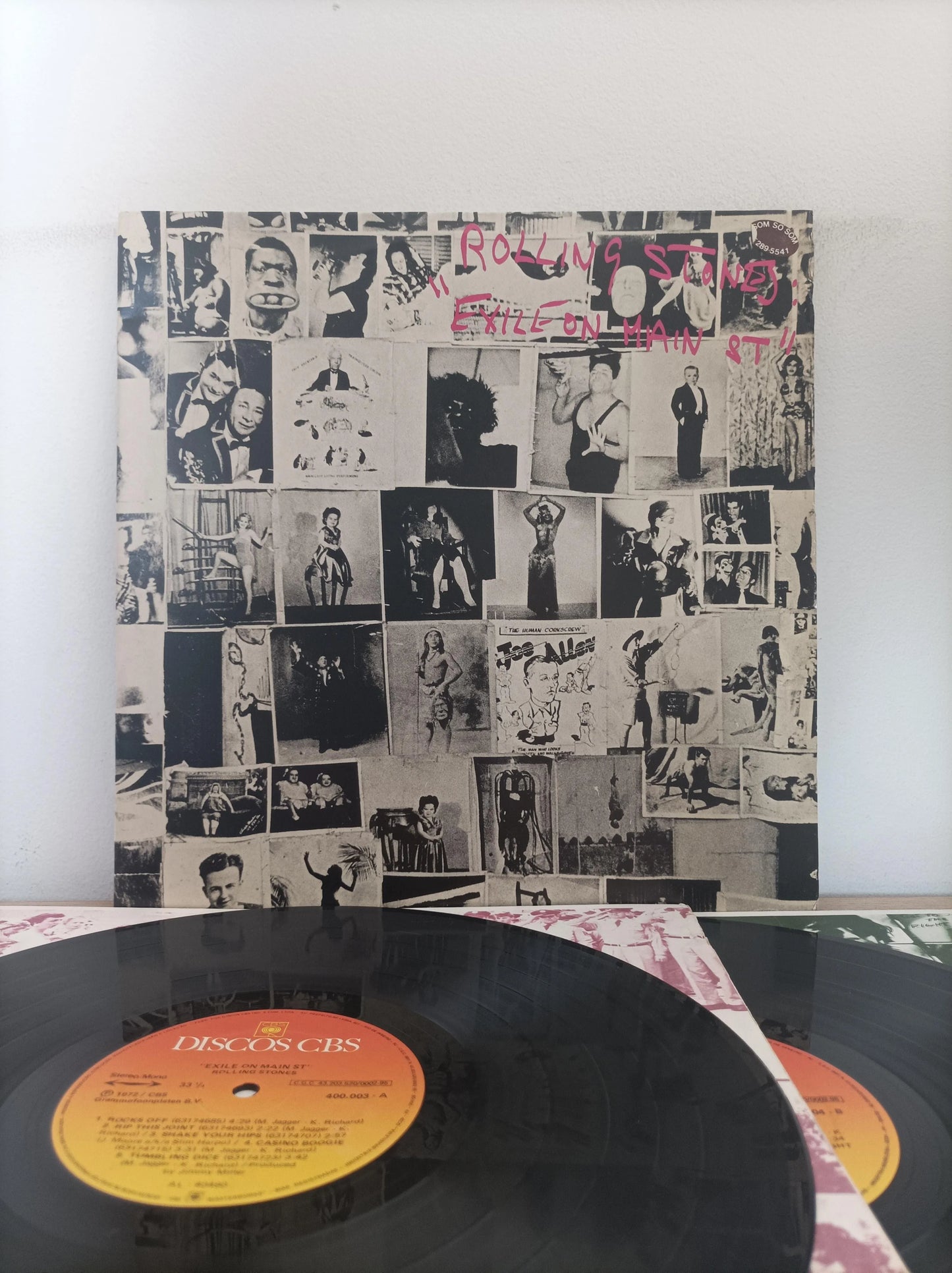 Lp Vinil The Rolling Stones Exile Main St Duplo Com Encartes