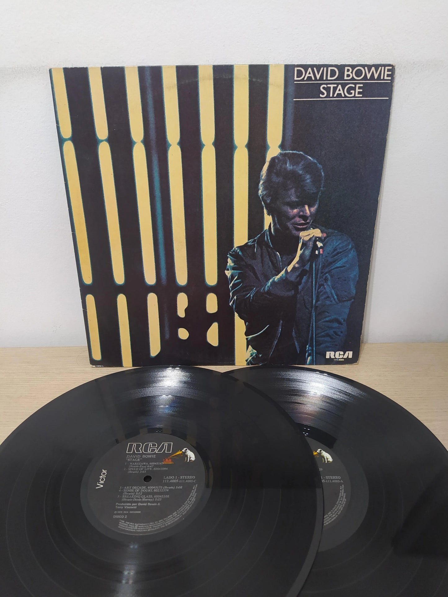 Lp Vinil David Bowie Stage Duplo