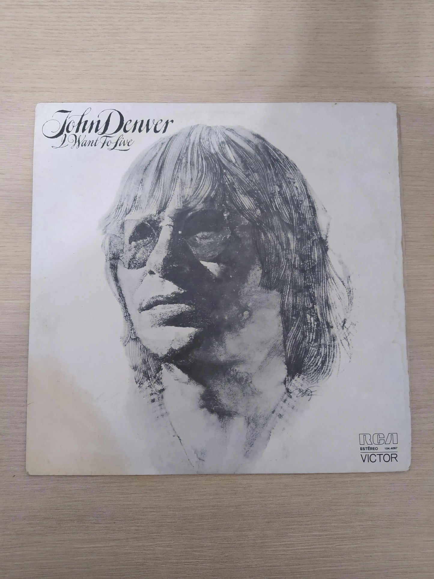 Lp Vinil John Denver I Want To Live