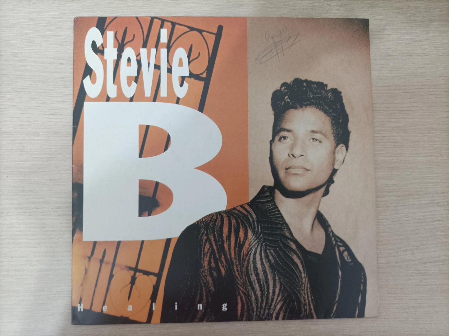 Lp Vinil Stevie B Healing Com Encarte