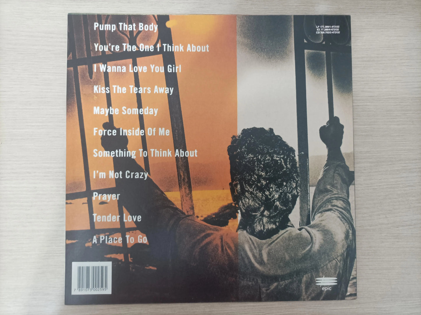 Lp Vinil Stevie B Healing Com Encarte