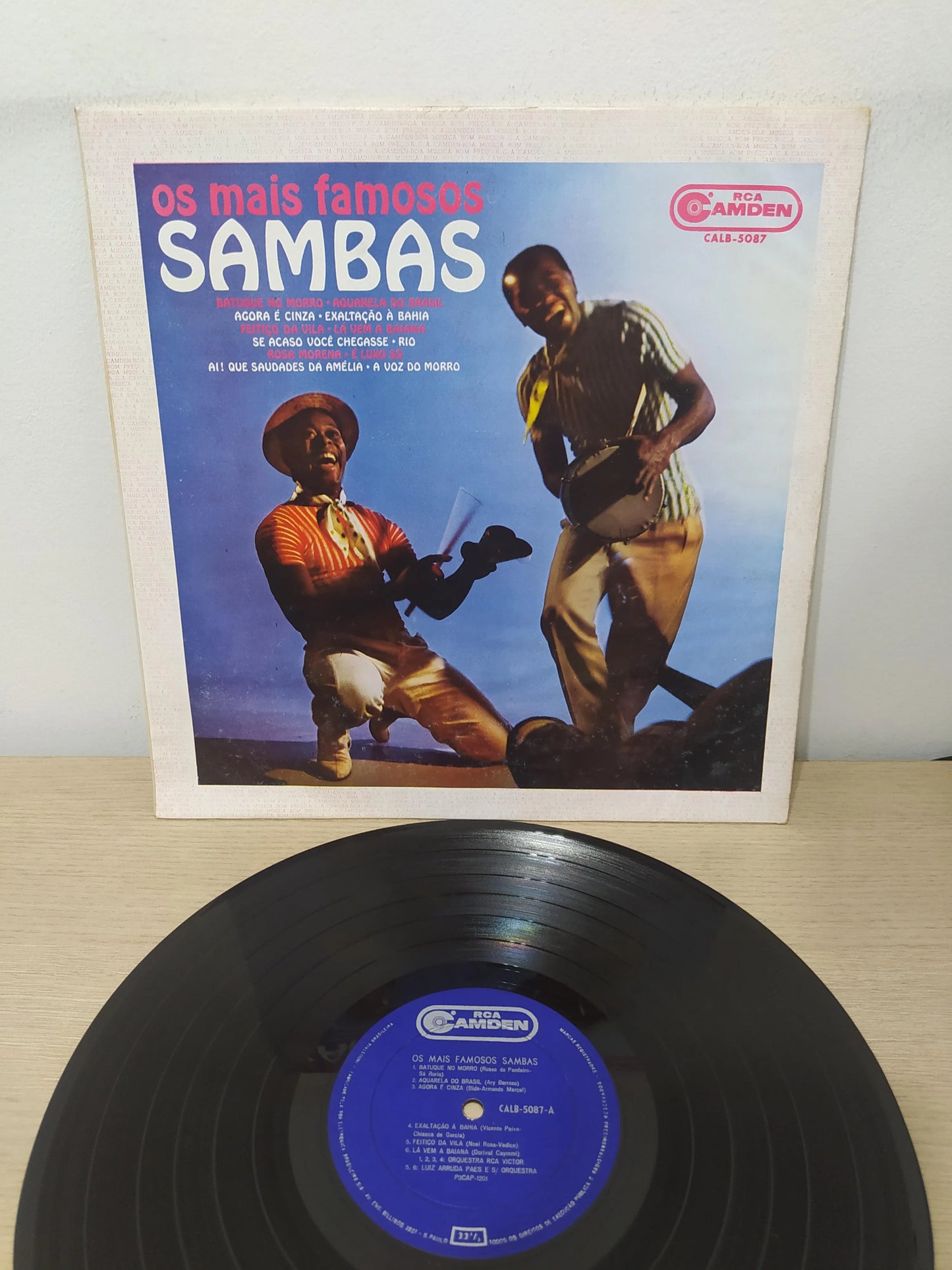 Lp Vinil Os Mais Famosos Sambas