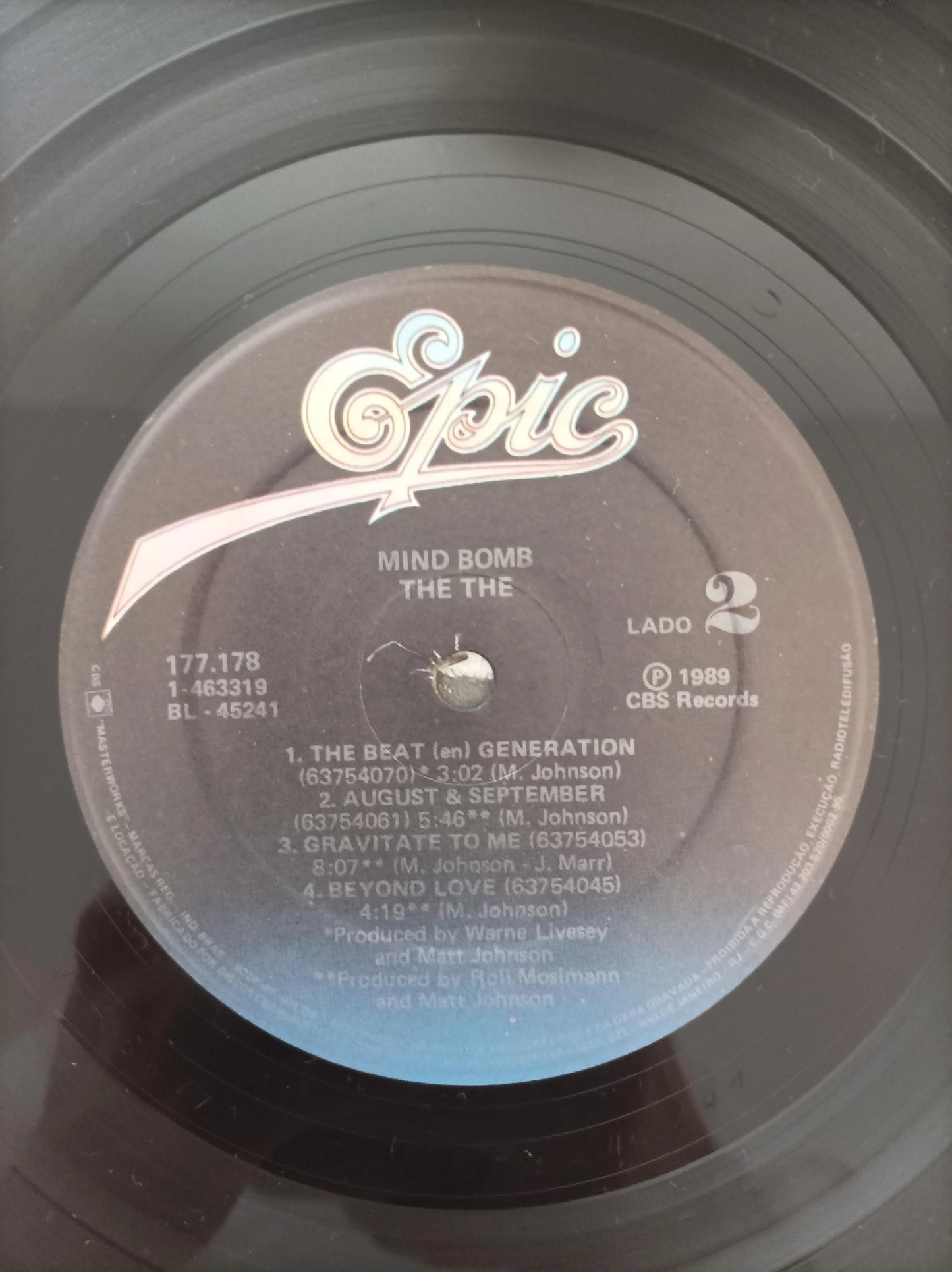 Lp Vinil The The Mind Bomb Com Encarte