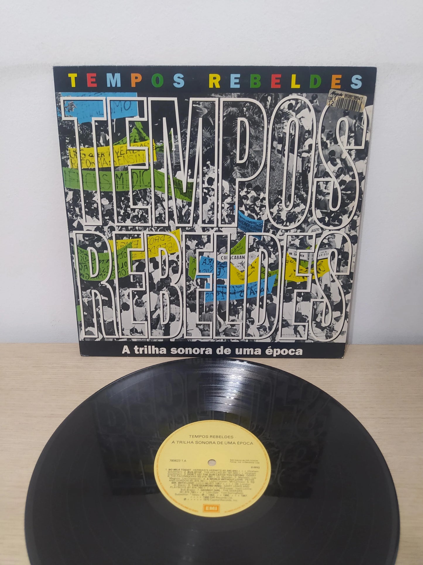 Lp Vinil Tempos Rebeldes - A Trilha Sonora De Uma Época