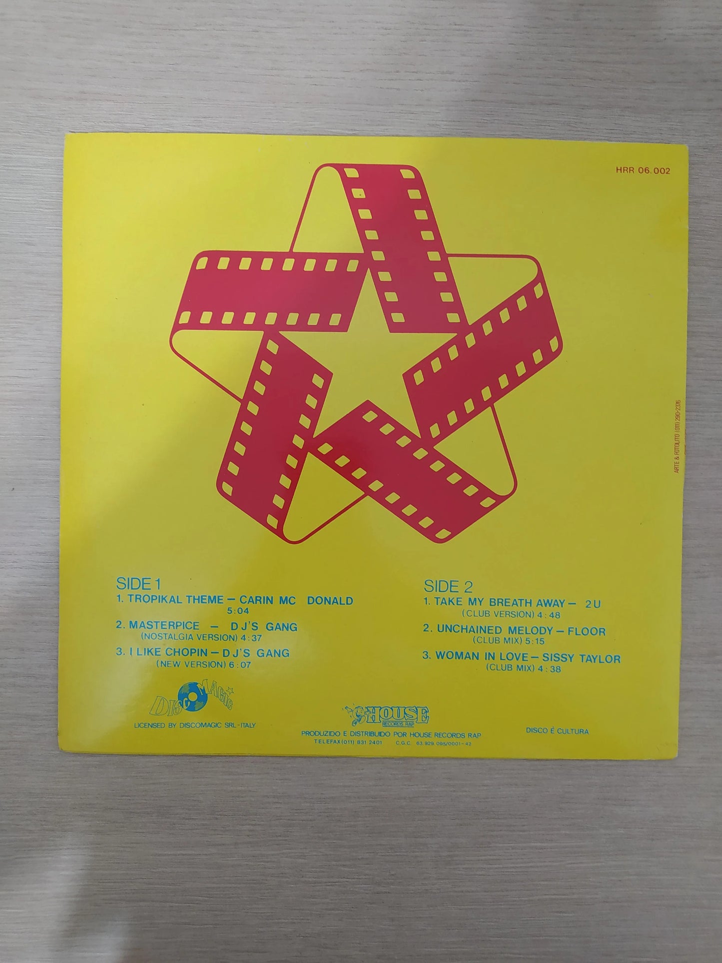 Lp Vinil Cine House