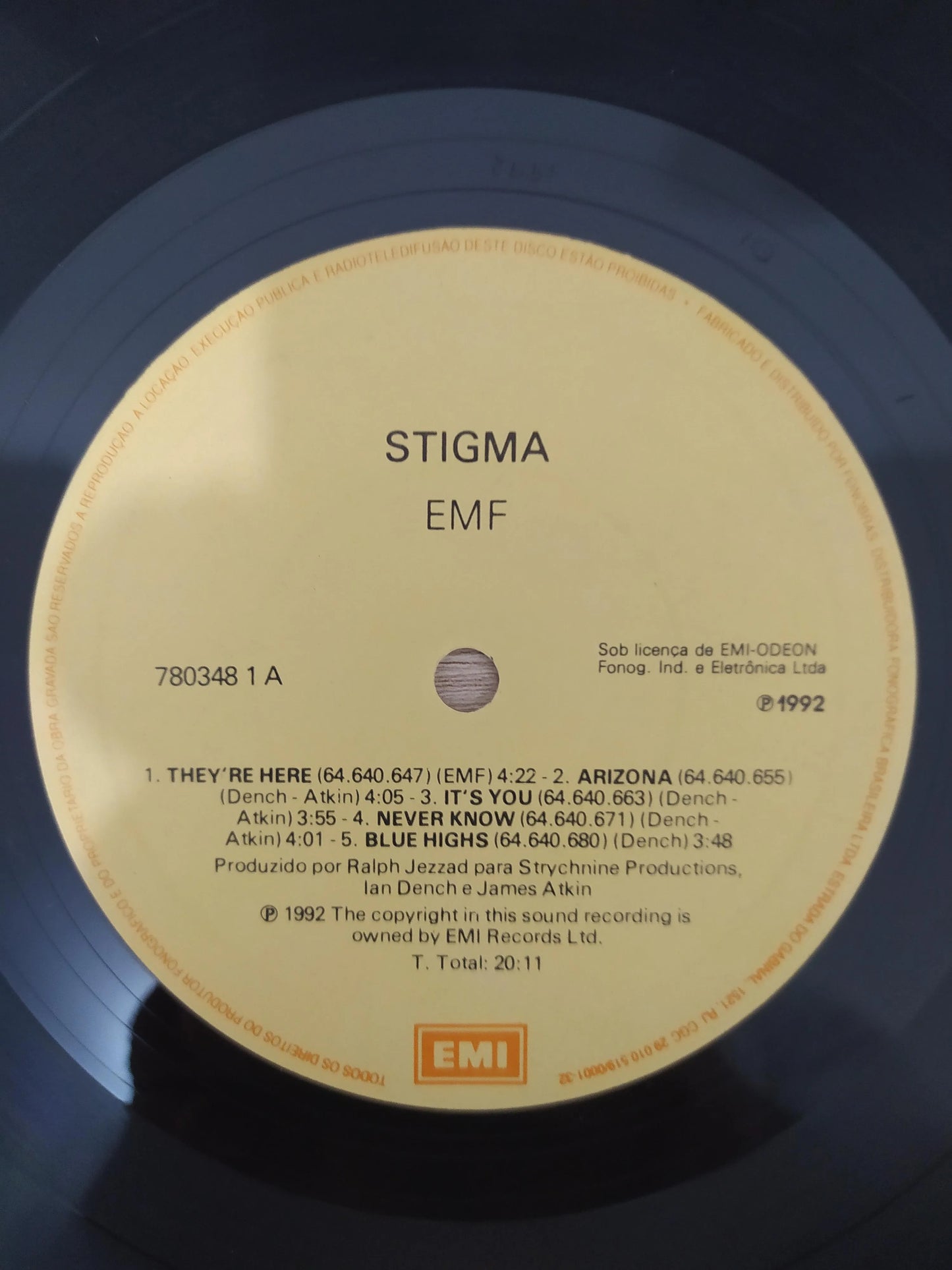 Lp Vinil EMF Stigma