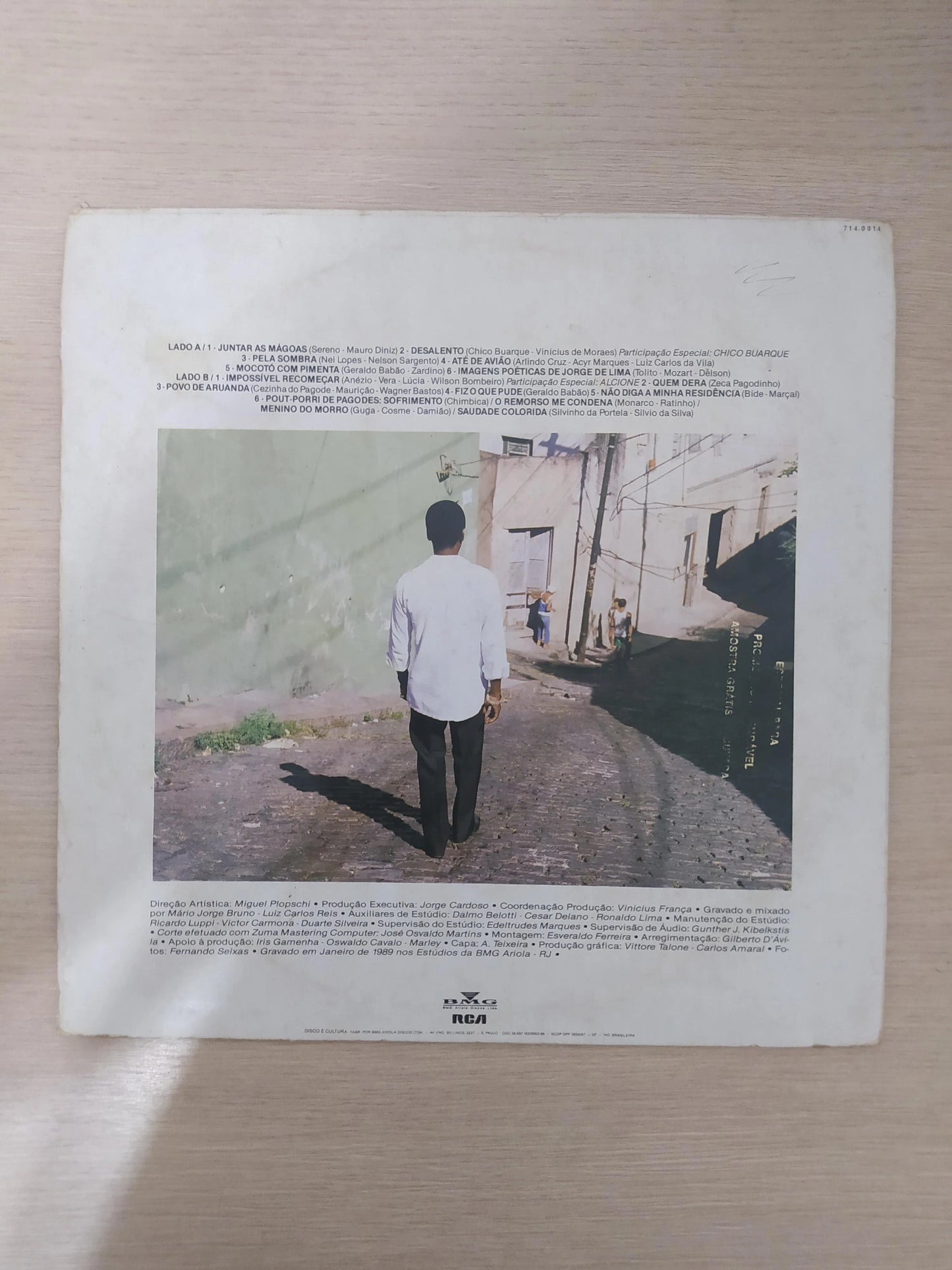 Lp Vinil Mestre Marçal Pela Sombra