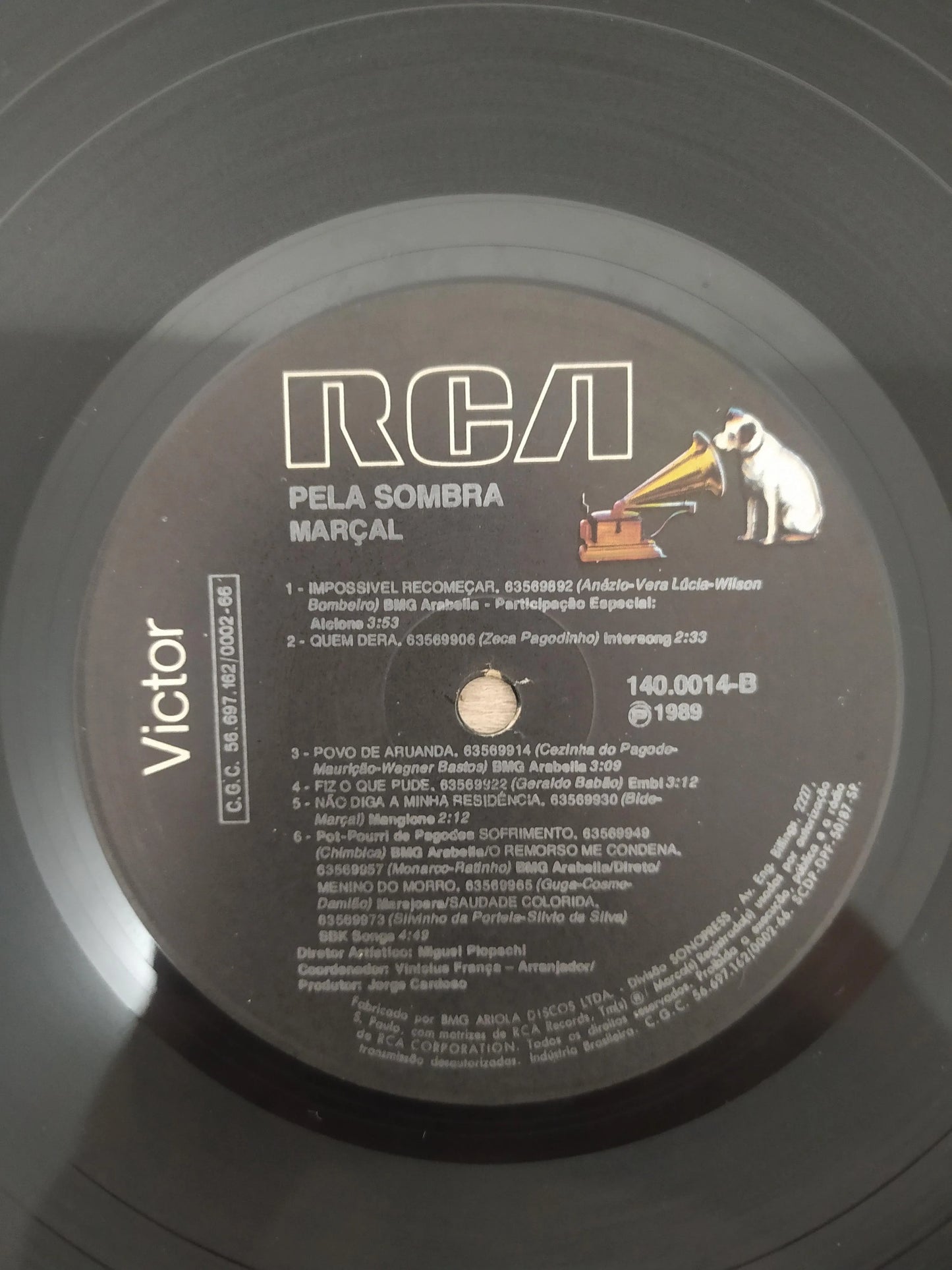 Lp Vinil Mestre Marçal Pela Sombra