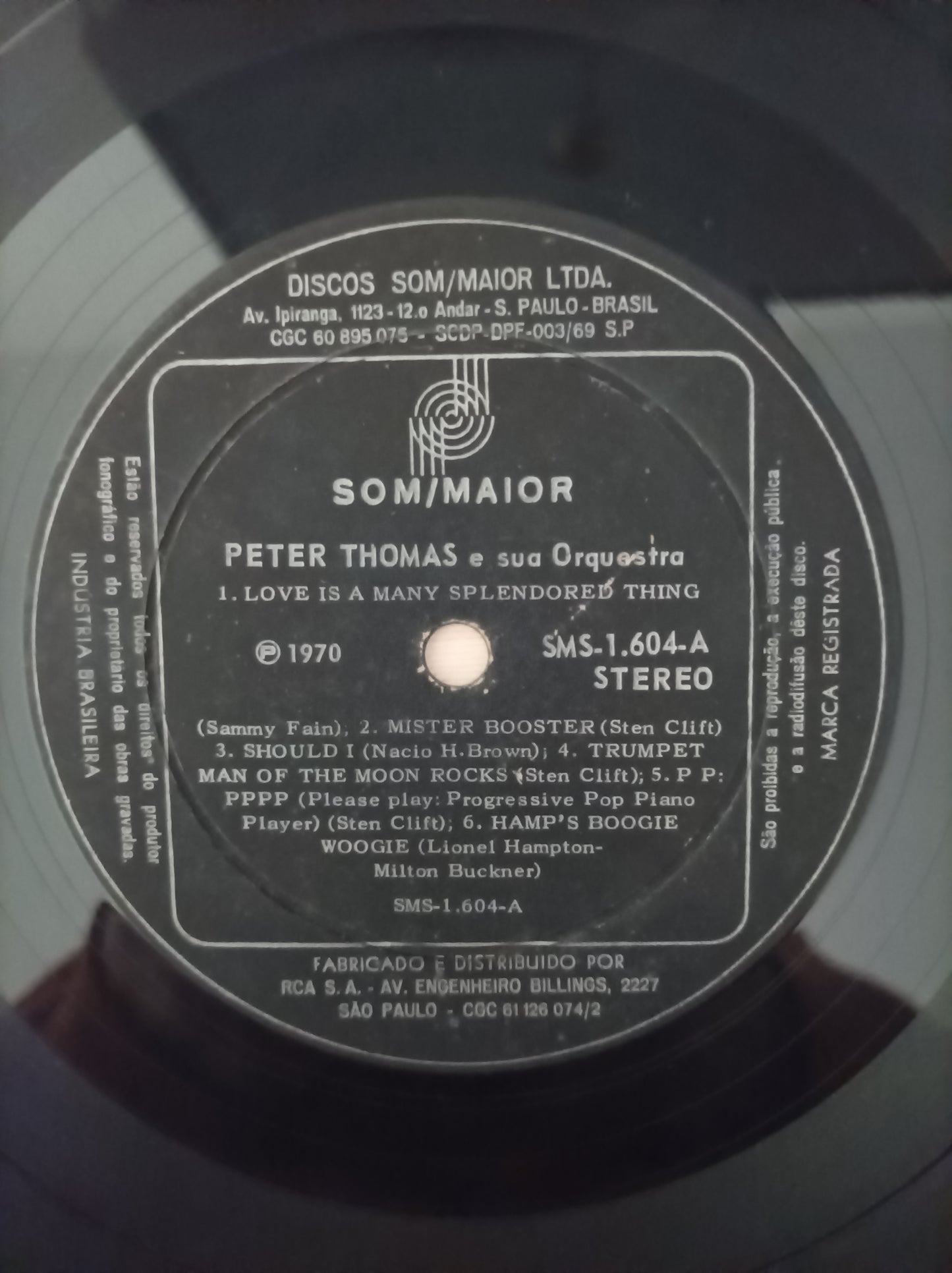 Lp Vinil Peter Thomas and his philarmonic Beat Sound