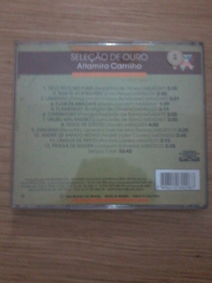 Cd Altamiro Carrilho Seleção De Ouro
