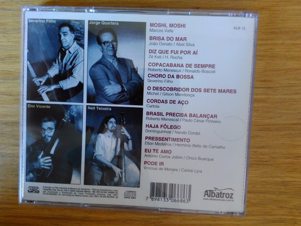 Cd Os Cariocas A Bossa Brasileira