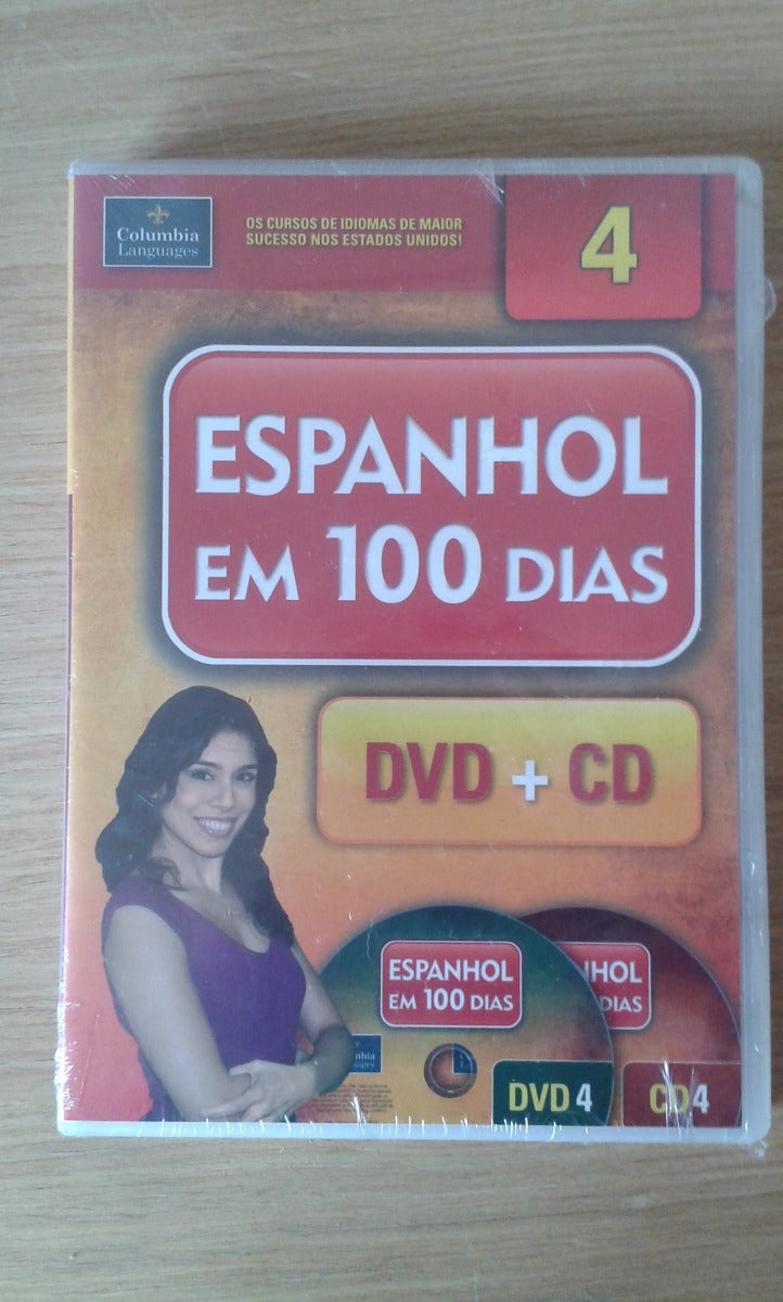 Dvd E Cd Espanhol Em 100 Dias 4