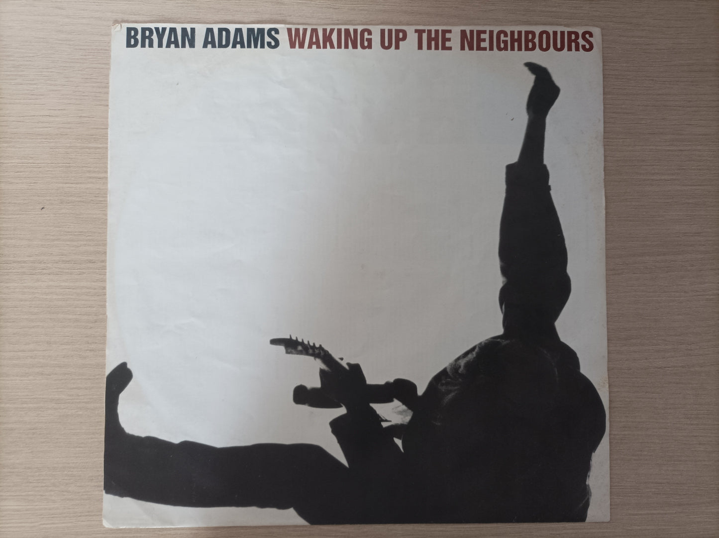 Lp Vinil Bryan Adams Waking up the neighbours Duplo Com encarte