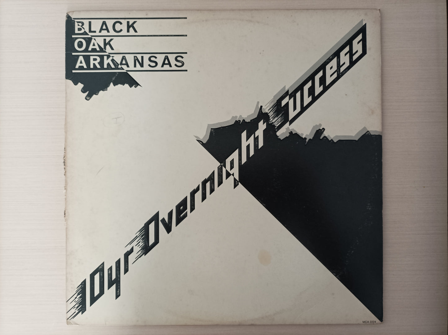 Lp Vinil Black Oak Arkansas 10yr Overnight Importado Encarte