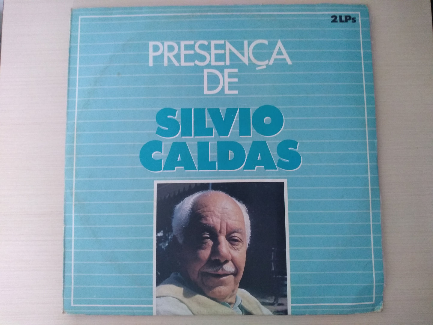 Lp Vinil Silvio Caldas Presença De Duplo Com Encarte