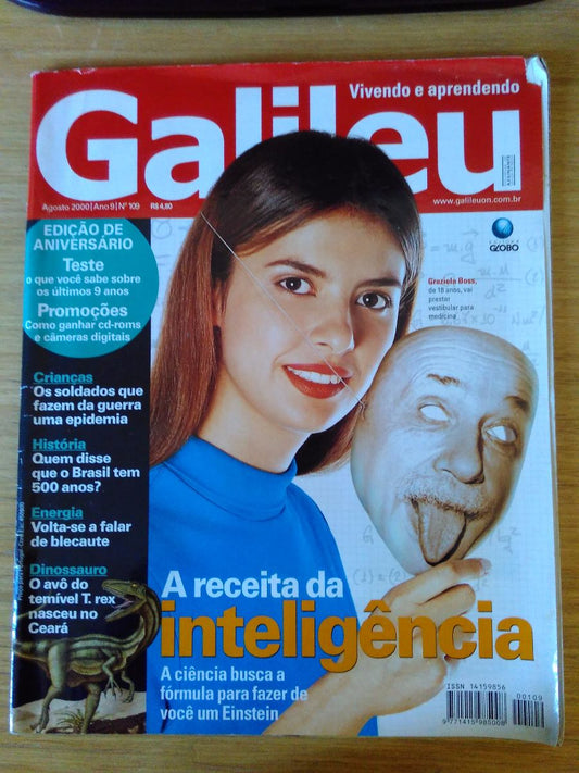 Revista Galileu Agosto 2000 Ano 9 Nº 109