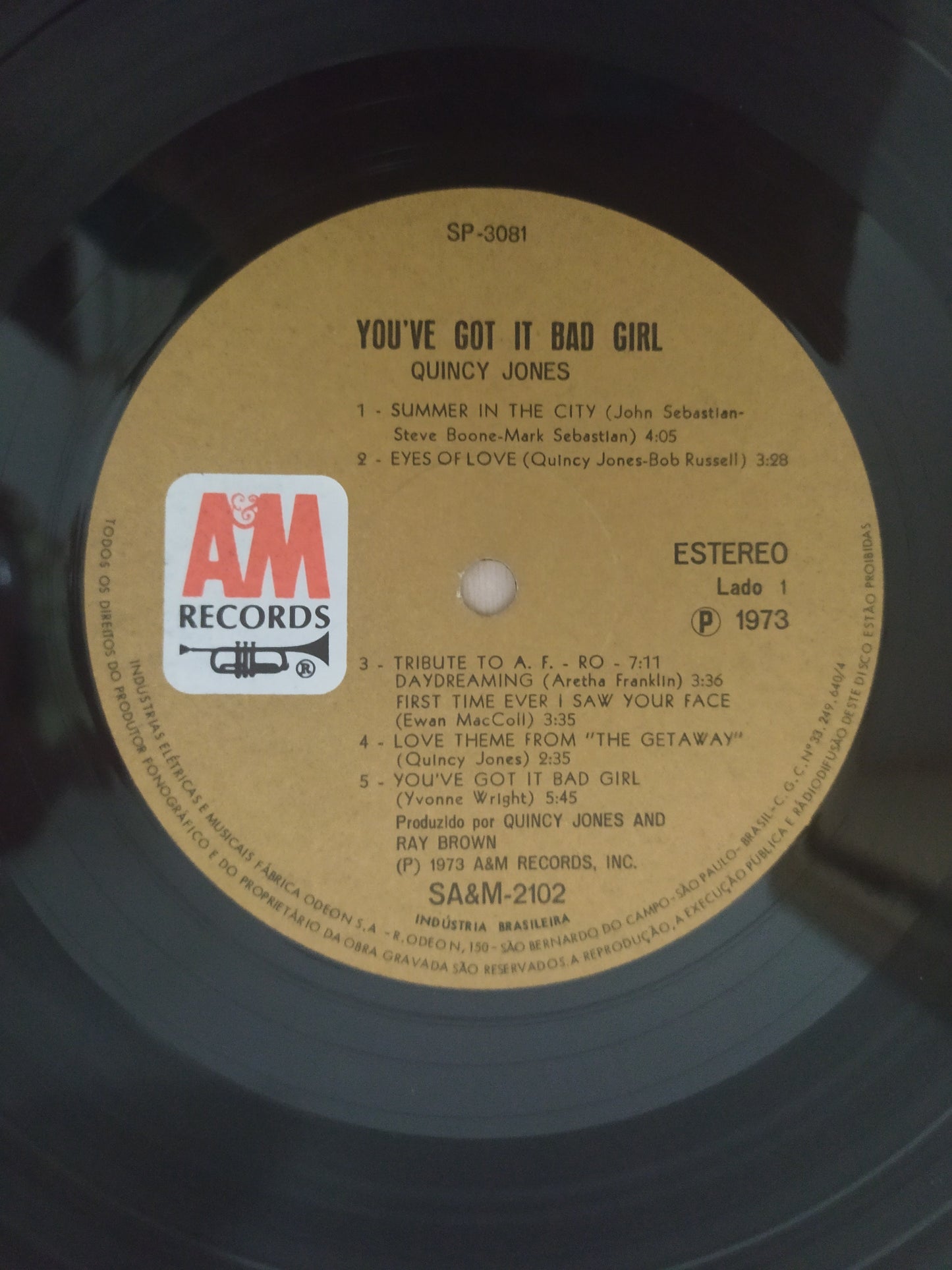 Lp Vinil Quincy Jones You've Got It Bad Girl