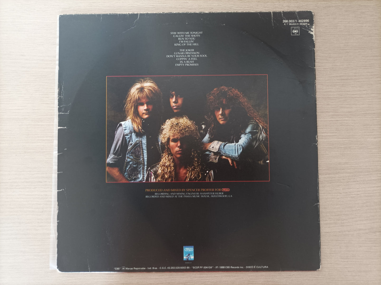 Lp Vinil Riot Quiet 1988 Com encarte