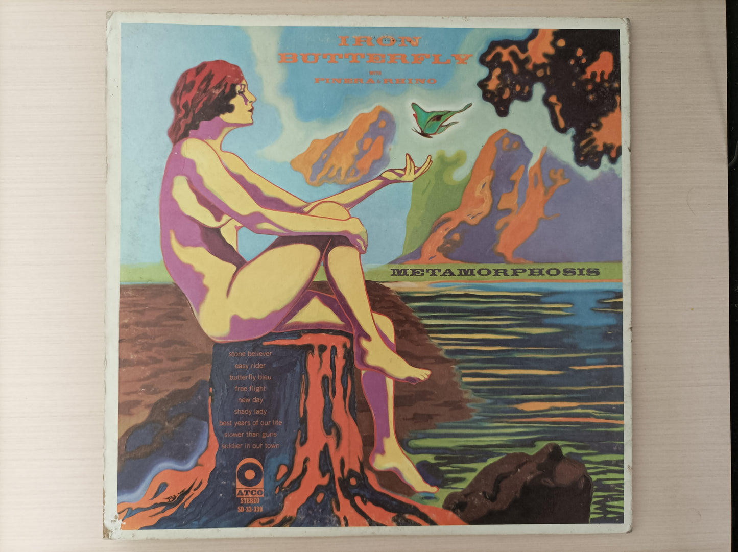 Lp Vinil Iron Butterfly Metamorphosis Importado