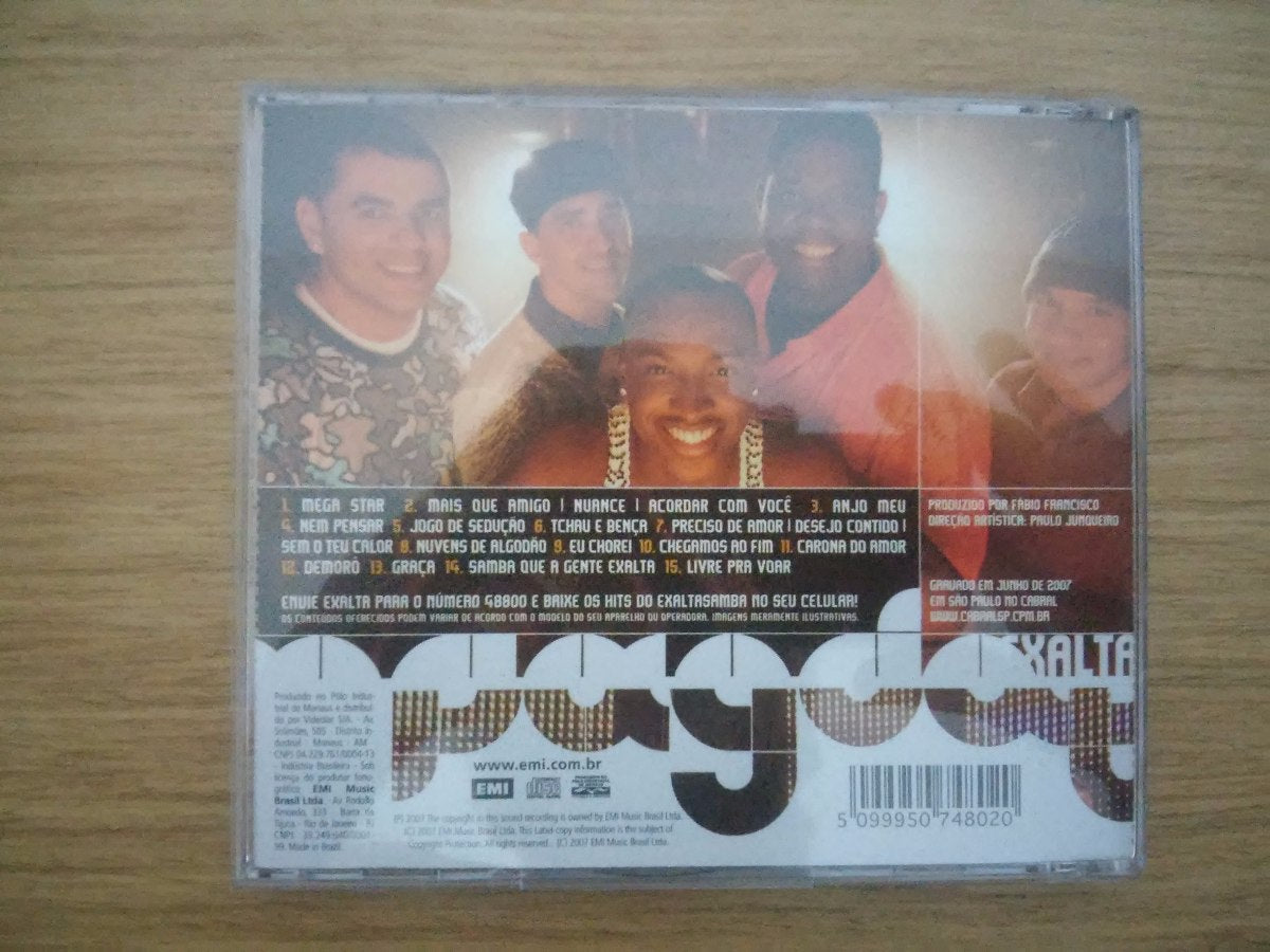 Cd Pagode Do Exalta Ao Vivo