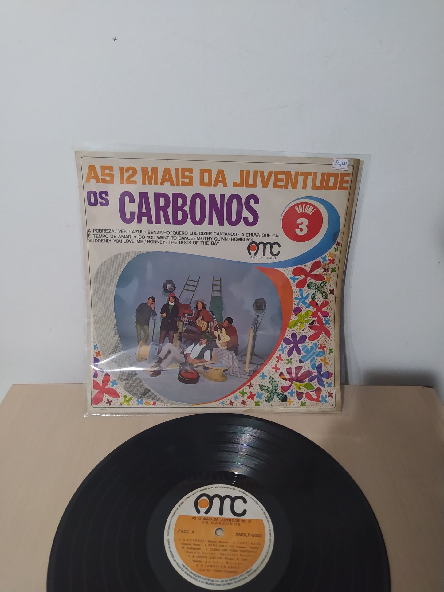 Lp Vinil Os Carbonos As 12 Mais Da Juventude