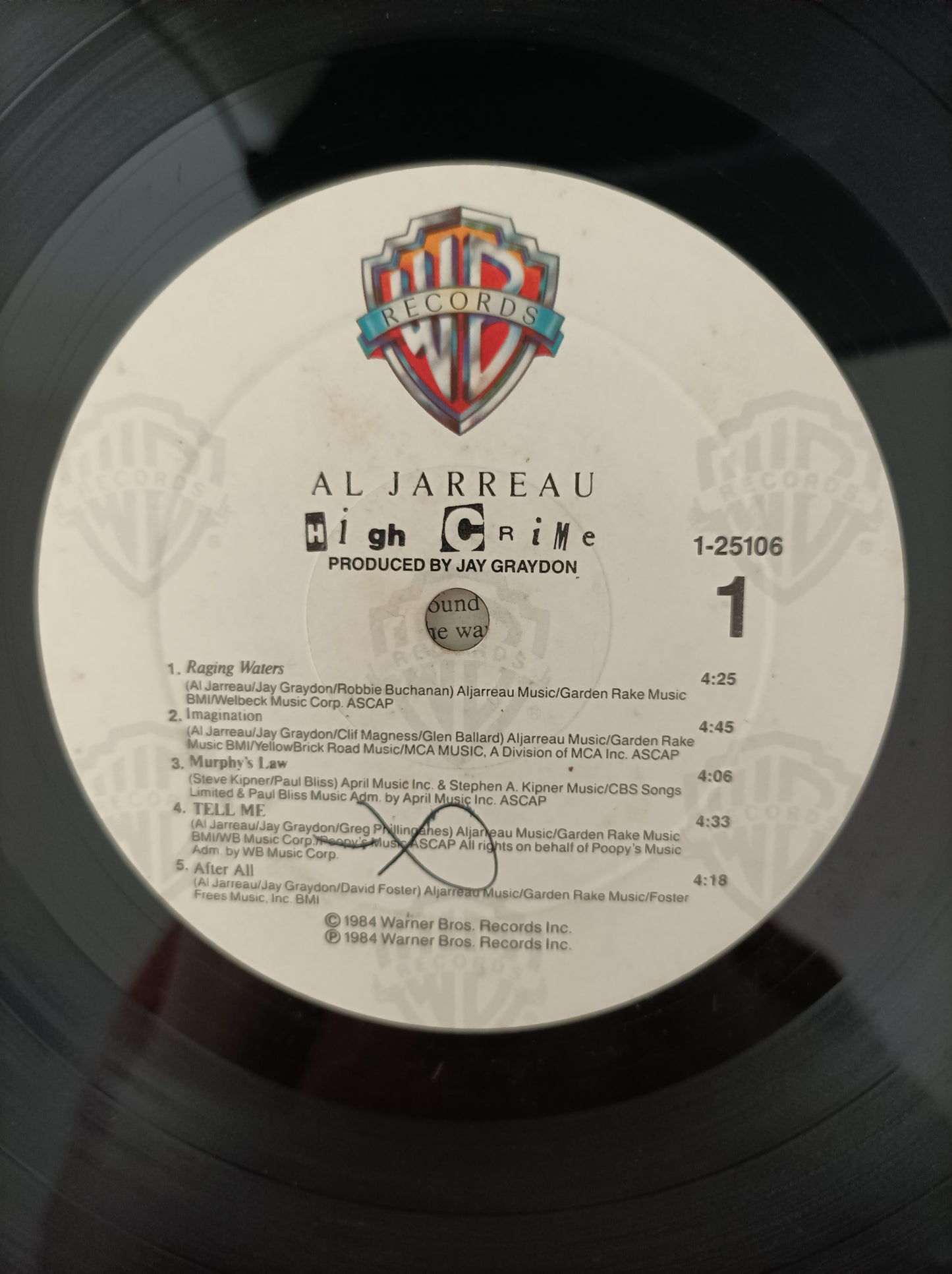 Lp Vinil Al Jarreau High Crime Importado