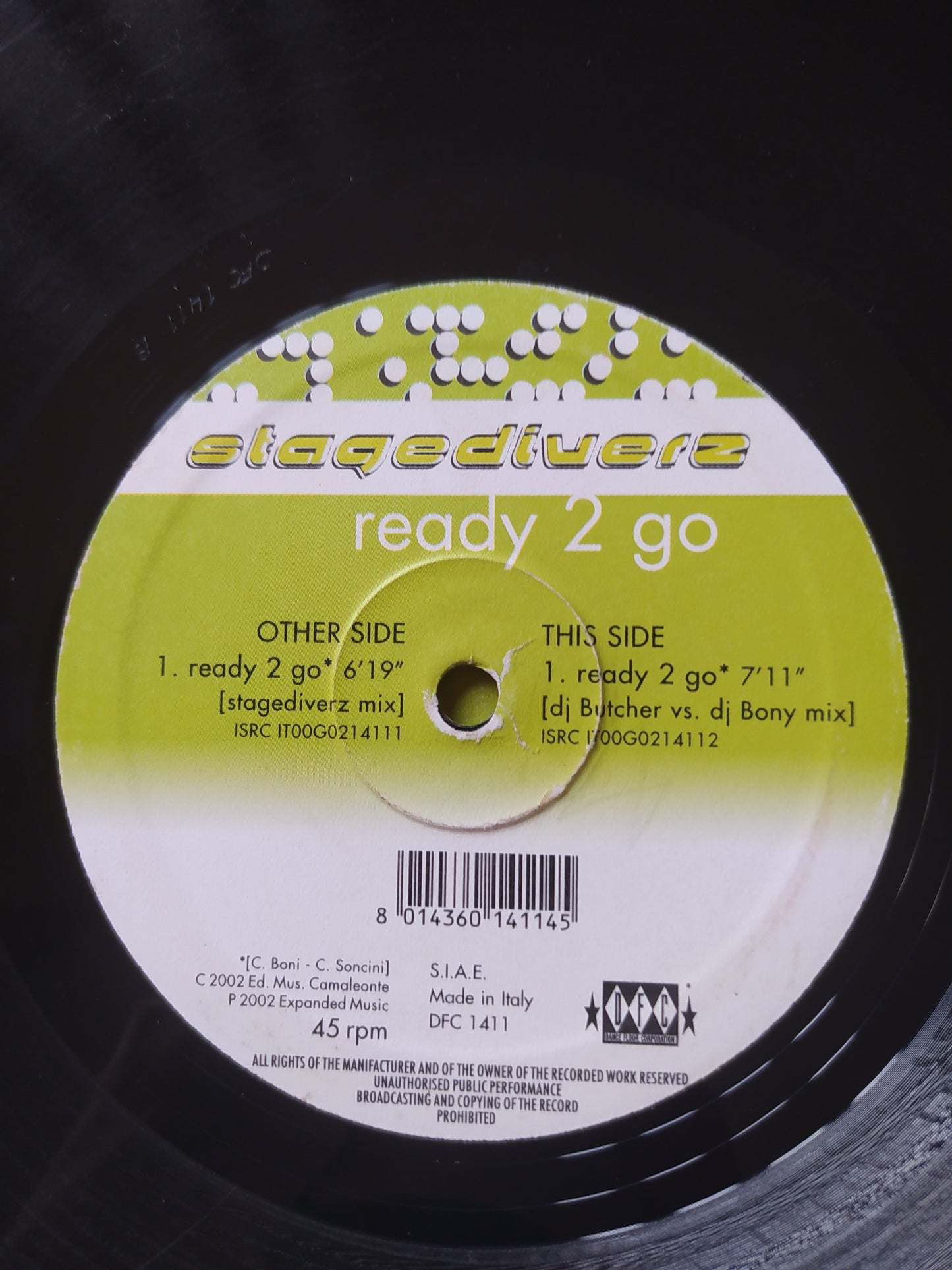 Lp Vinil Stagediverz Ready 2 Go