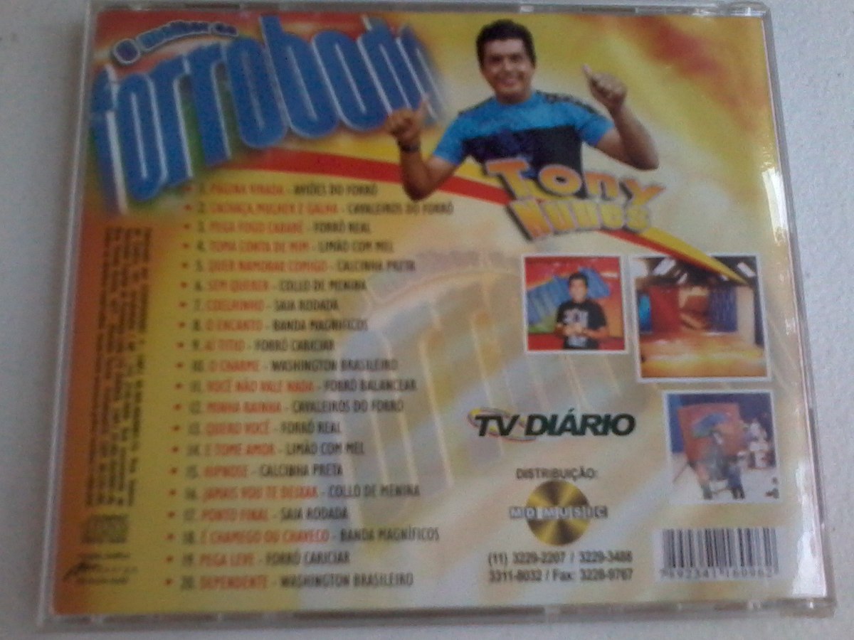 Cd O Melhor Do Forrobodó