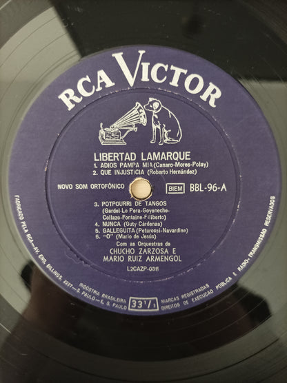 Lp Vinil Libertad Lamarque 1959