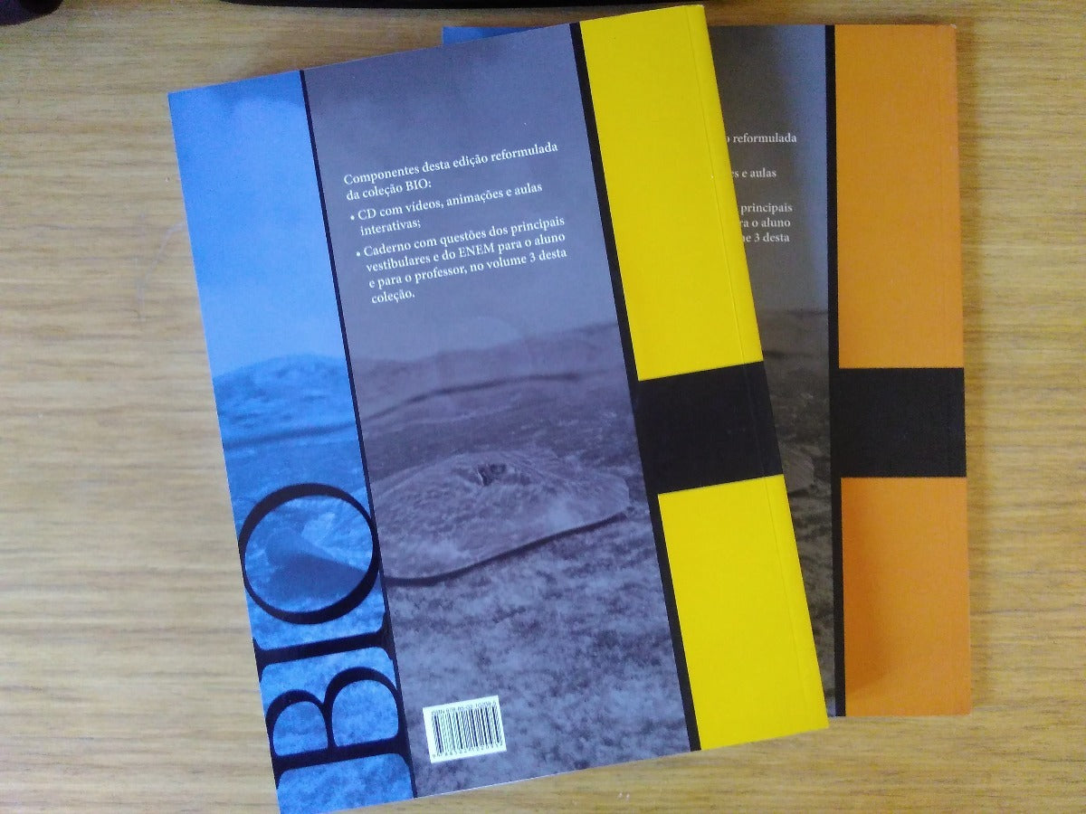 Livro Bio Volume 3 + Caderno De Testes
