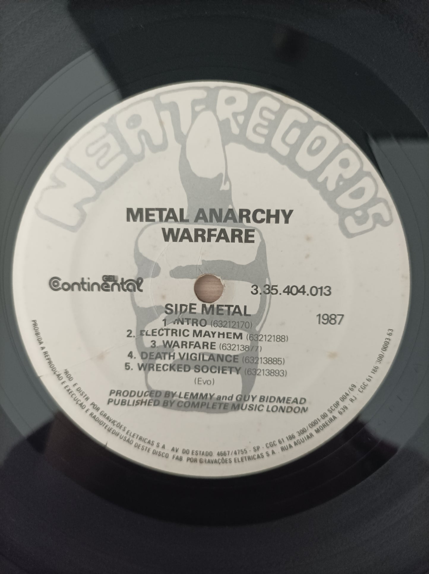 Lp Vinil Warfare Metal Anarchy